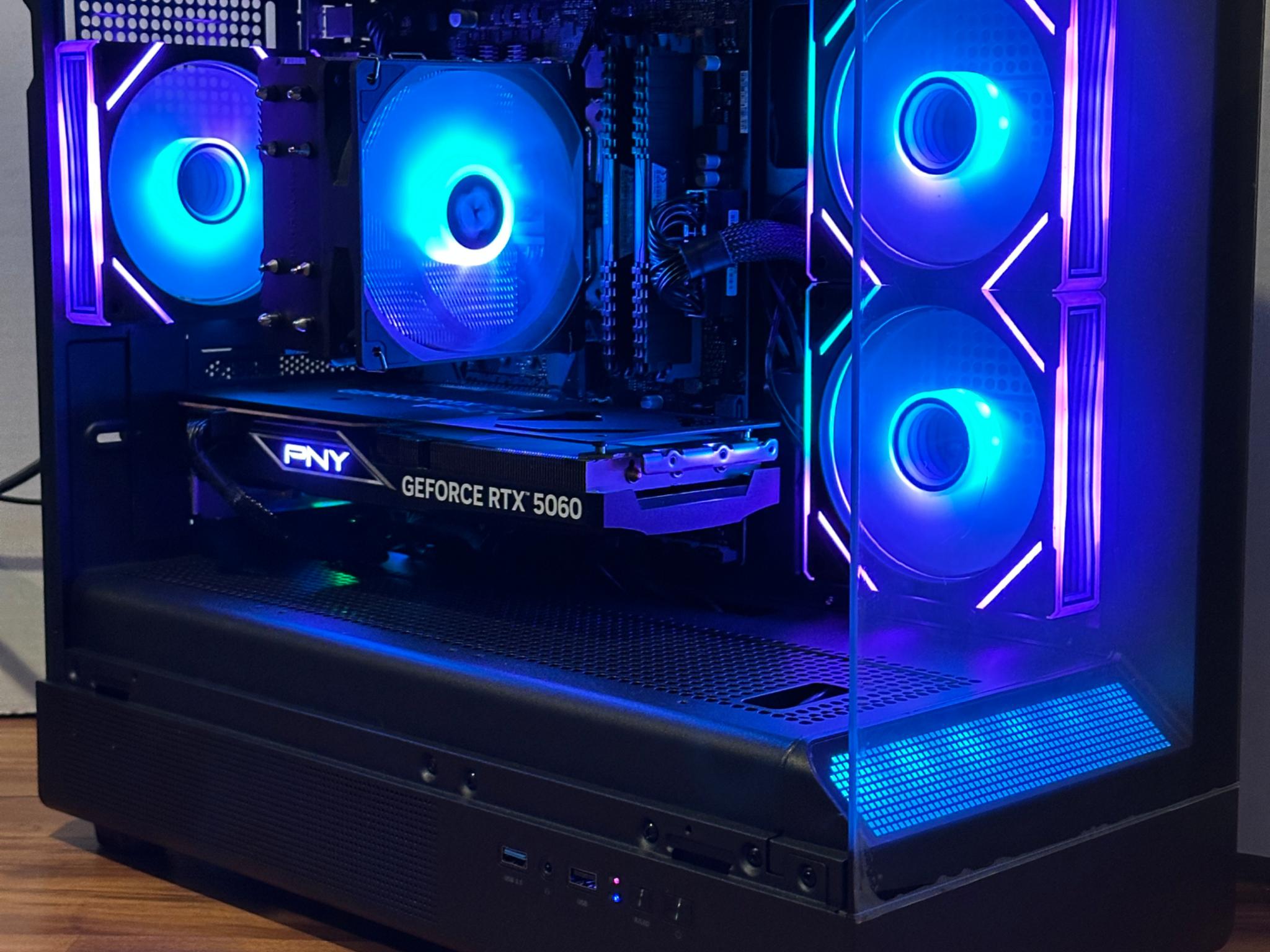 RTX 5060 | Ryzen 5 3600 | 16GB DDR4 | 1TB SSD | Win 11 | Office 2024 | WiFi + BT | Custom Gaming PC