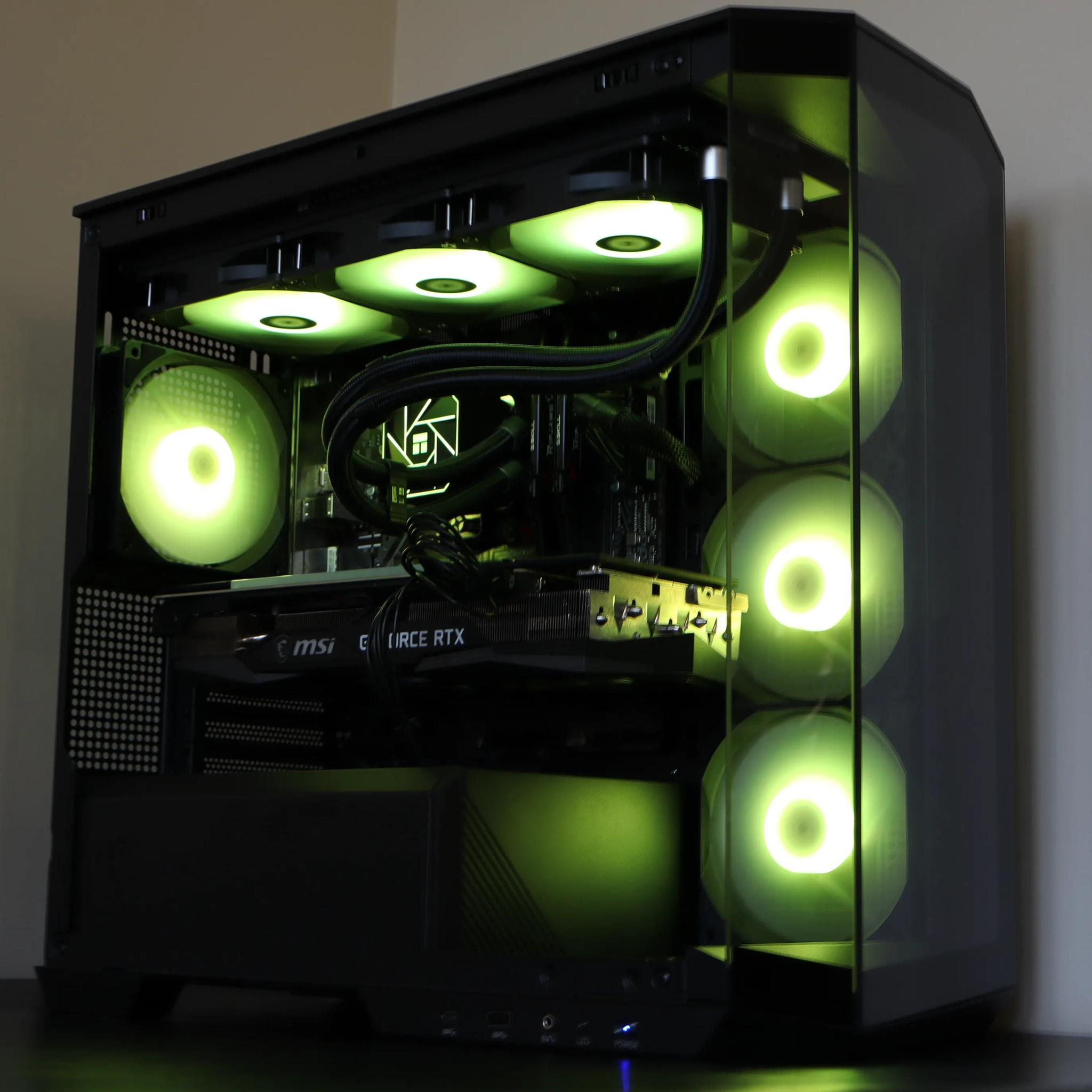 'Shadow' 1440p Gaming PC || RTX 3070, Ryzen 5 5600, 32 GB DDR4, 1 TB SSD, RGB