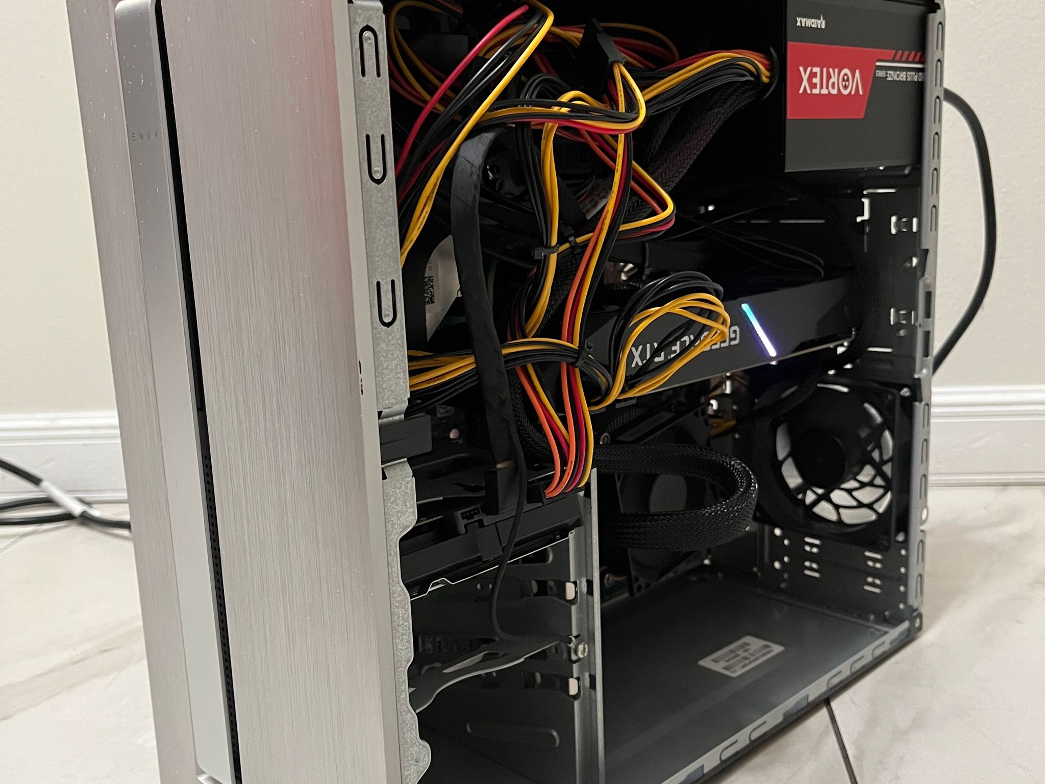 NVIDIA RTX 2070, Intel i7-7700, 16GB RAM, 1.1TB Storage - HP Gaming PC w/Wi-Fi & BT