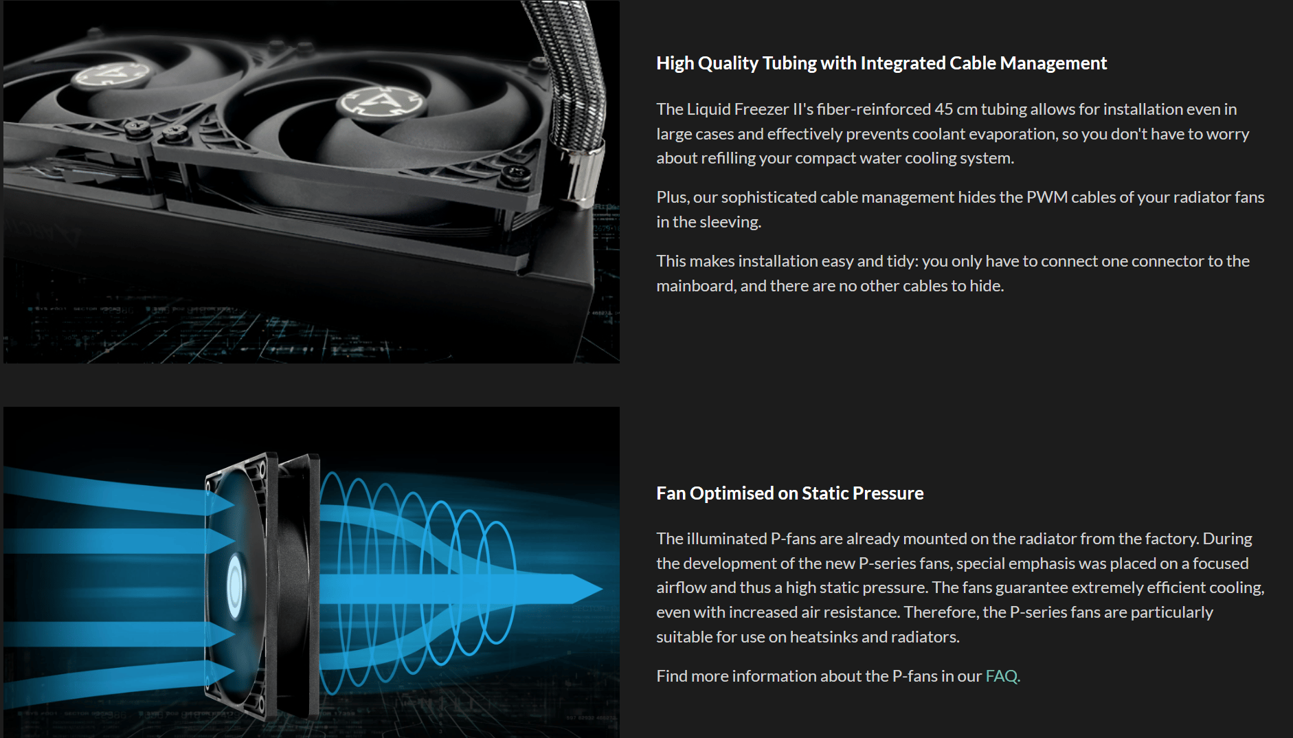 NEW Arctic Liquid Freezer II 280 Multi Compatible High-Performance All-in-One CPU Water Cooler