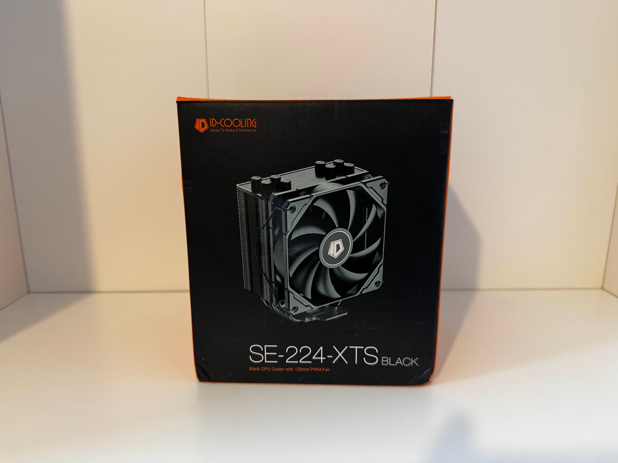 USED CPU COOLER / ID-COOLING SE-224-XTS (BLACK)
