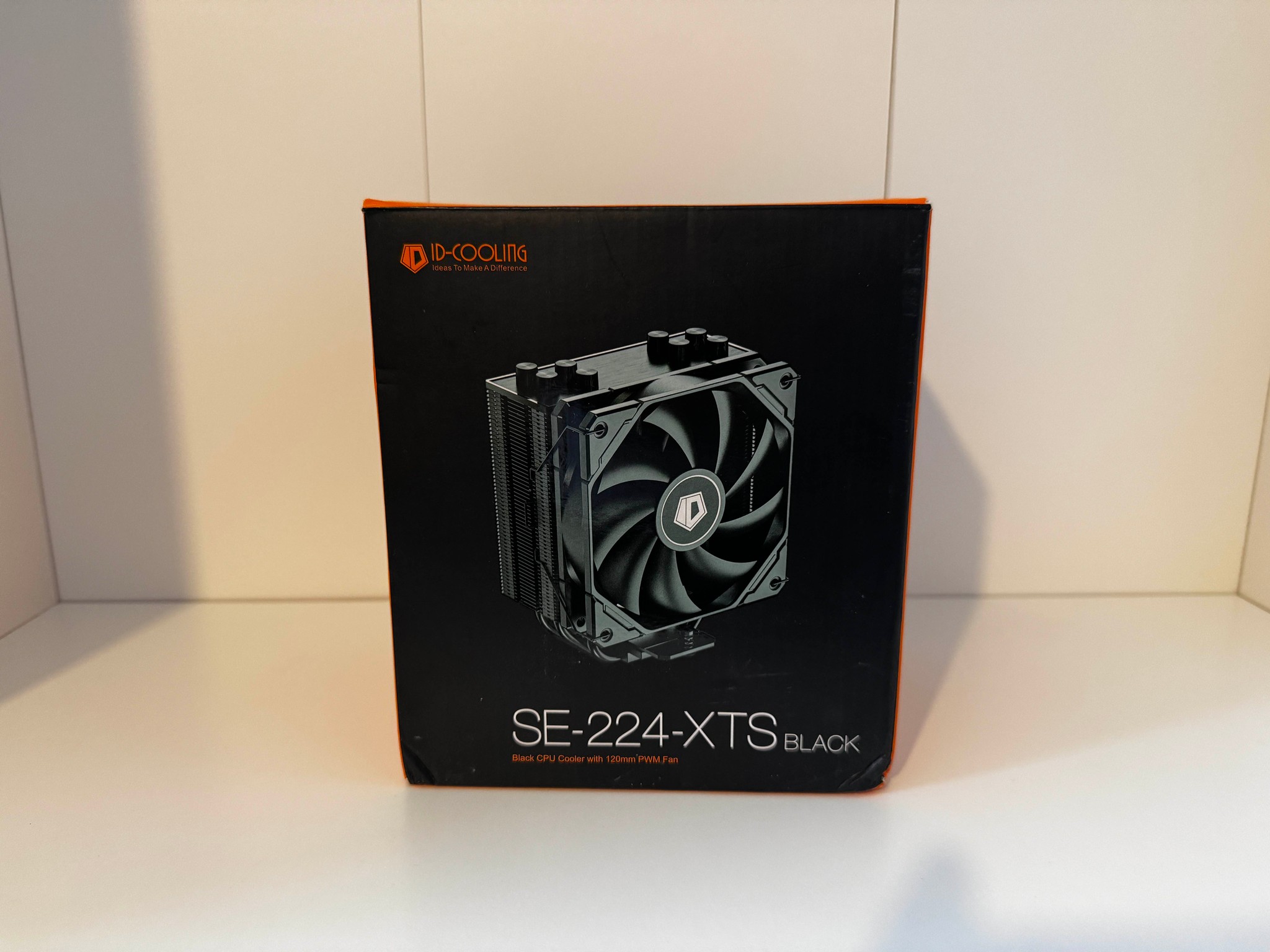USED CPU COOLER / ID-COOLING SE-224-XTS (BLACK)