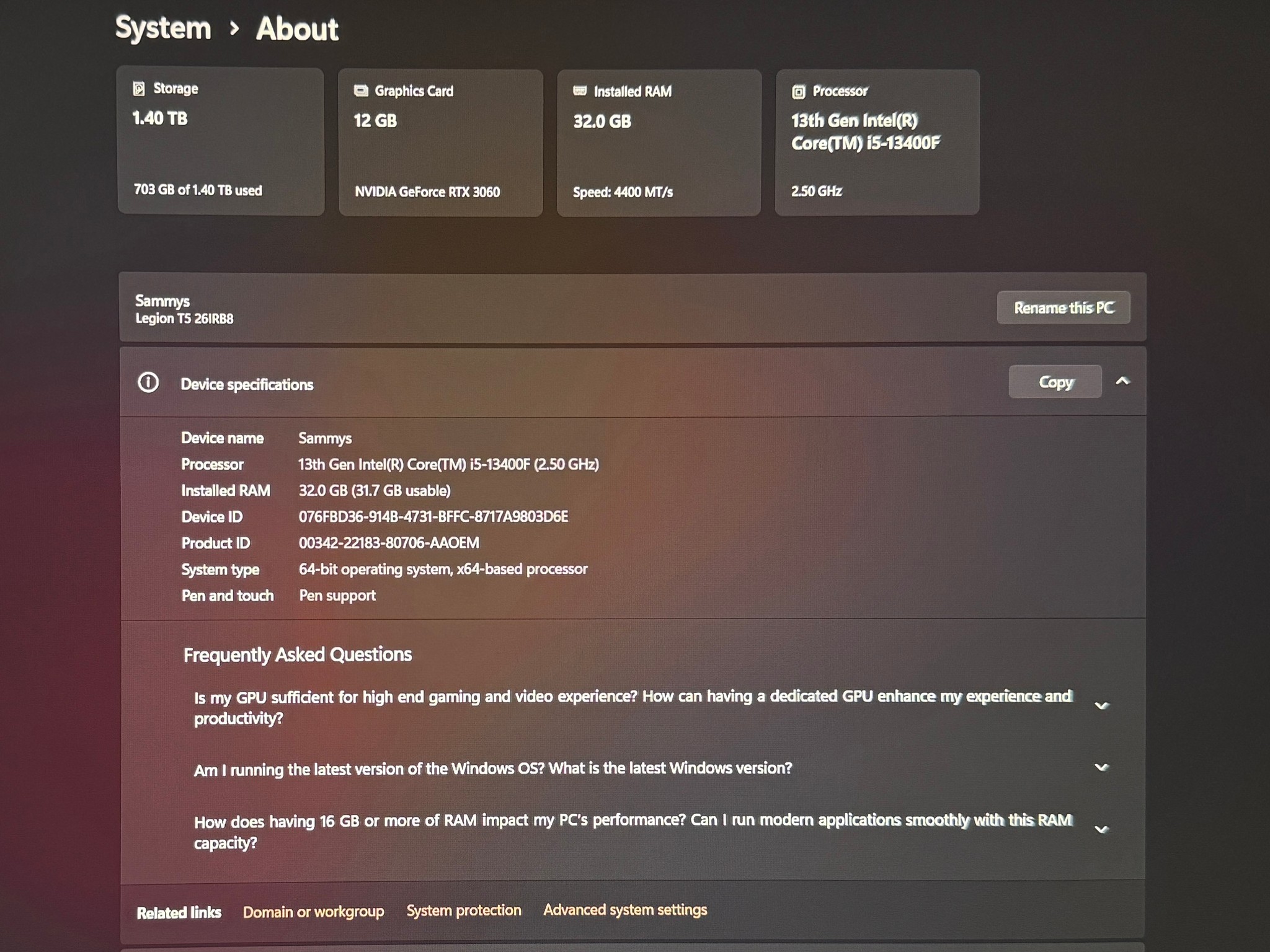 Custom Gaming PC Build