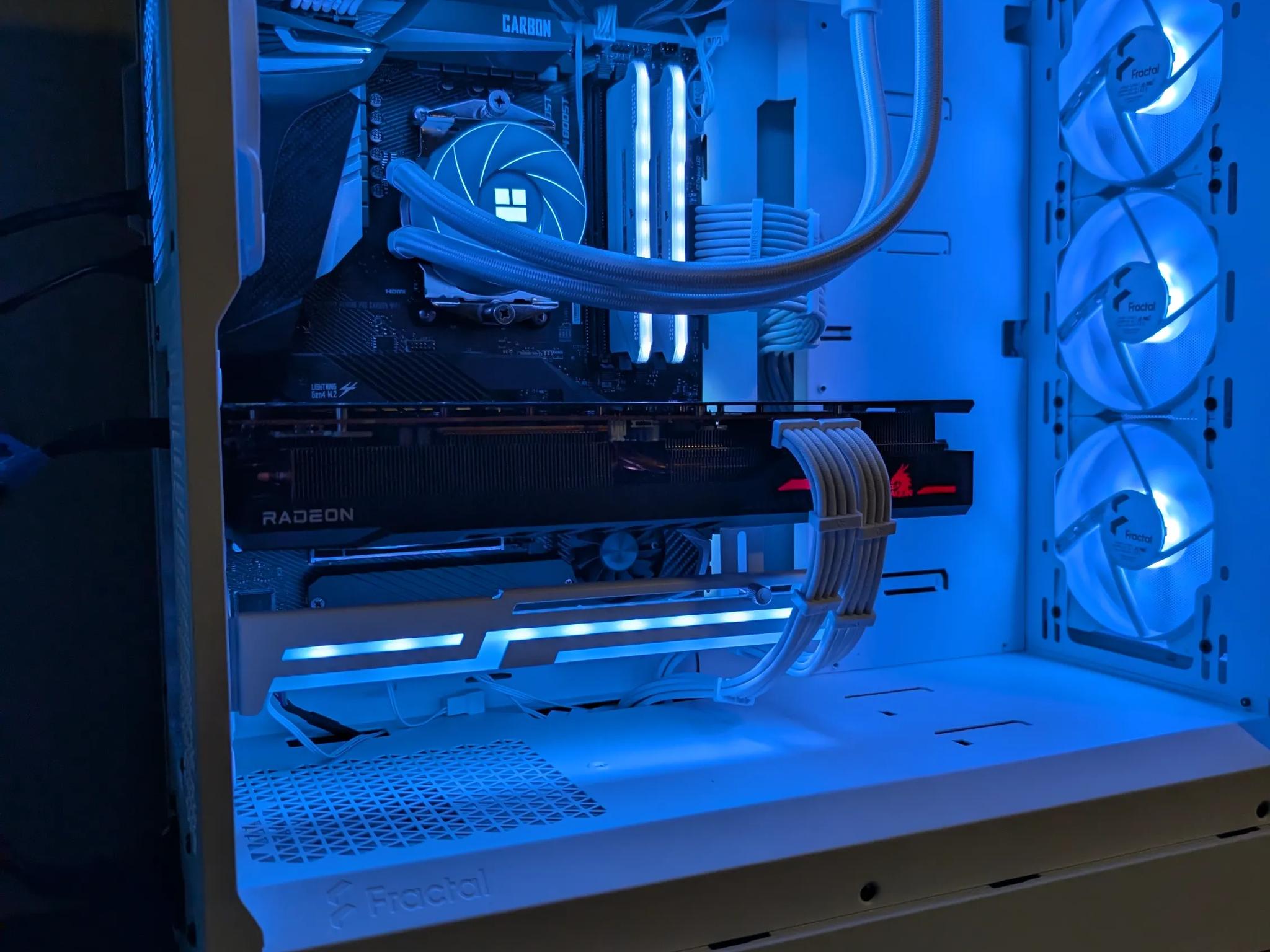 Powerful x3D Gaming PC - RX 6800xt | Ryzen 7 5700x3d | 32 GB DDR4 RAM | 1 TB NVME Liquid Cooled