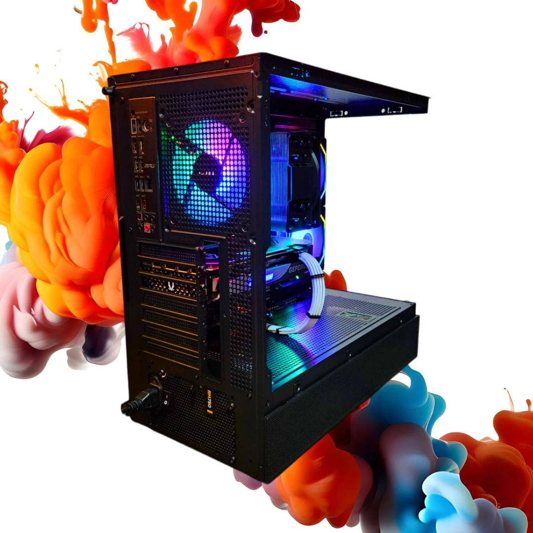 ♾️Infinity🌌: RTX 4070 12GB | Ryzen 5 5600 | 32GB DDR4 RAM | 1TB SSD | 4 RGB Fans | Black RGB PC