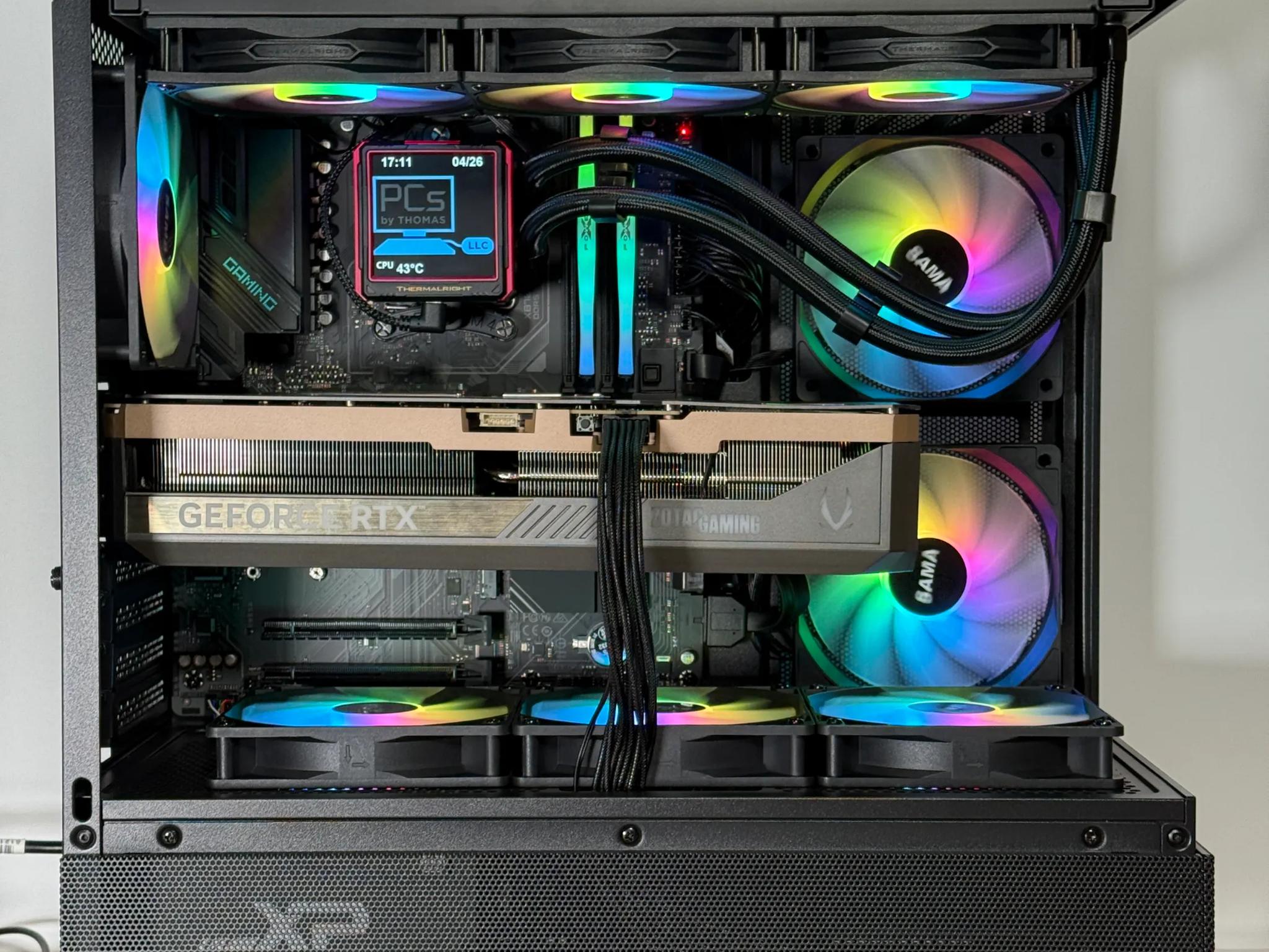 RTX 5080 Ryzen 9 9900x Gaming PC