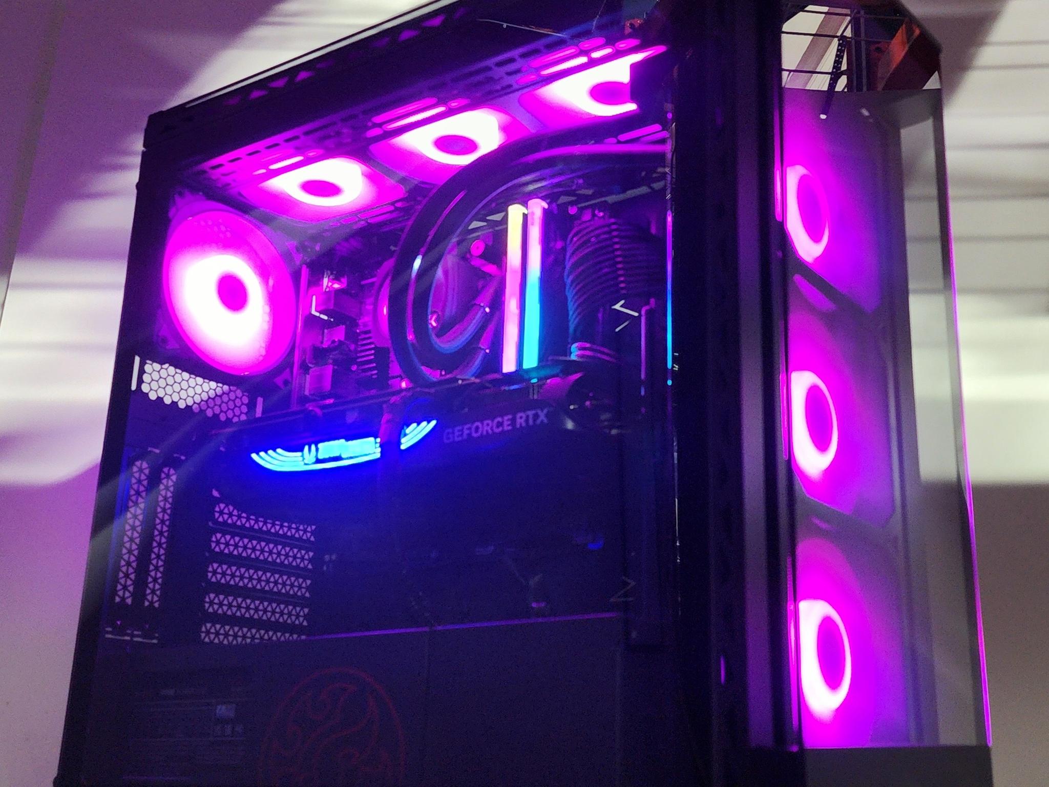 Gaming PC Ryzen 7 7800X3D 32GB RAM 1TB SSD RTX 4080 SUPER 16GB Win11 Computer