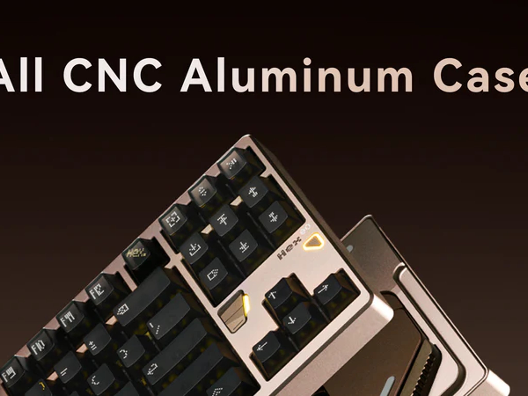ATK x QK Hex80 HE Magnetic Gaming Keyboard, 80% TKL, CNC Aluminum, Hall-Effect Ti Switches