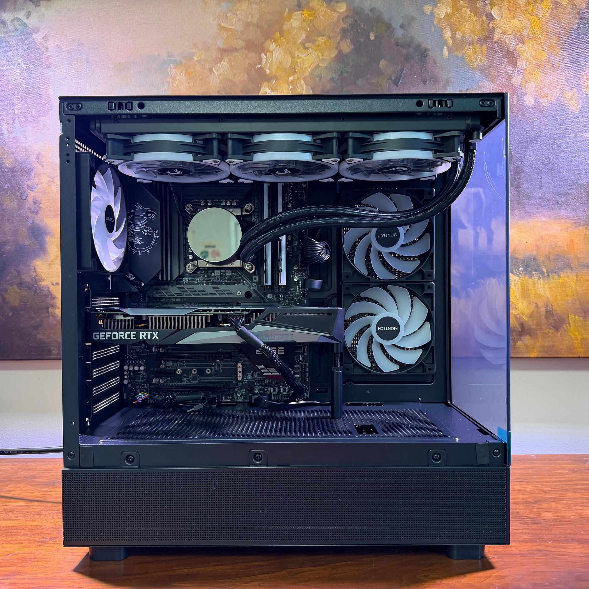 RTX 3060 | Intel i5-10400 | 16GB DDR4-4400 | MSI Z590 | 2TB SATA SSD | 850W PSU | Mid Tower Case