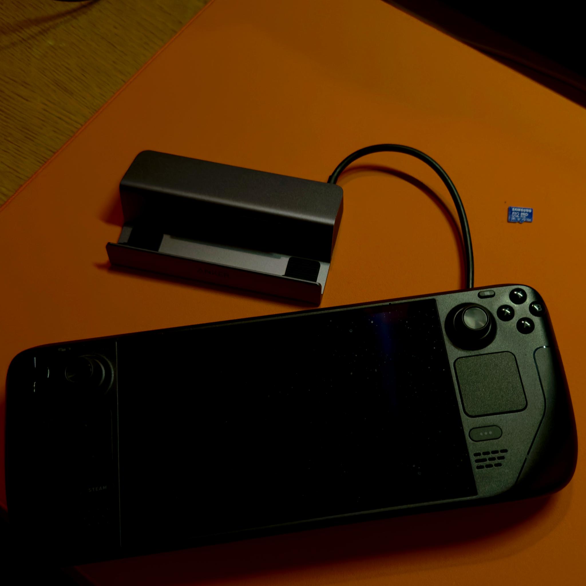 Steam Deck OLED 512GB Bundle | Dock + 512GB microSD | 1TB Total Storage | Like New - Ready to Play!