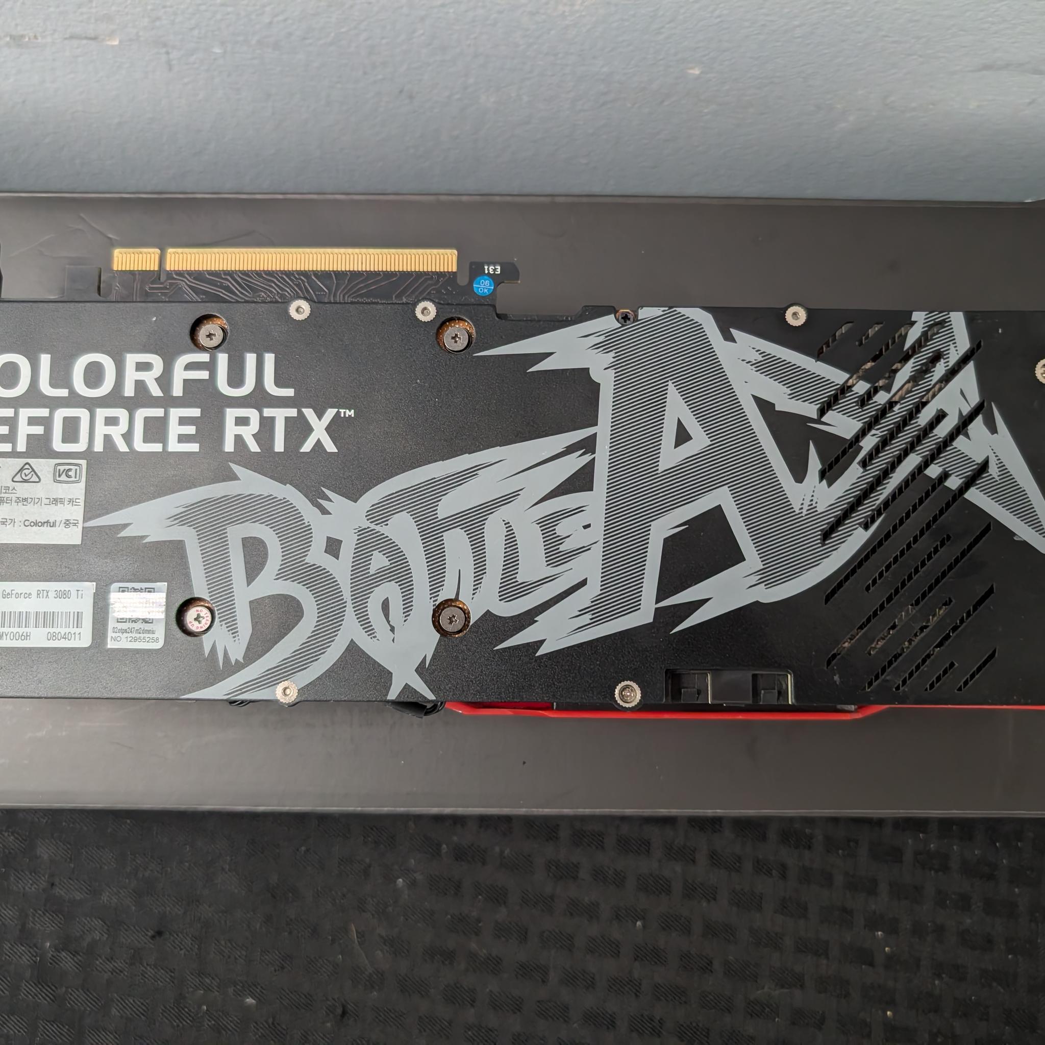 Colorful Nvidia RTX 3080 ti Battle Ax