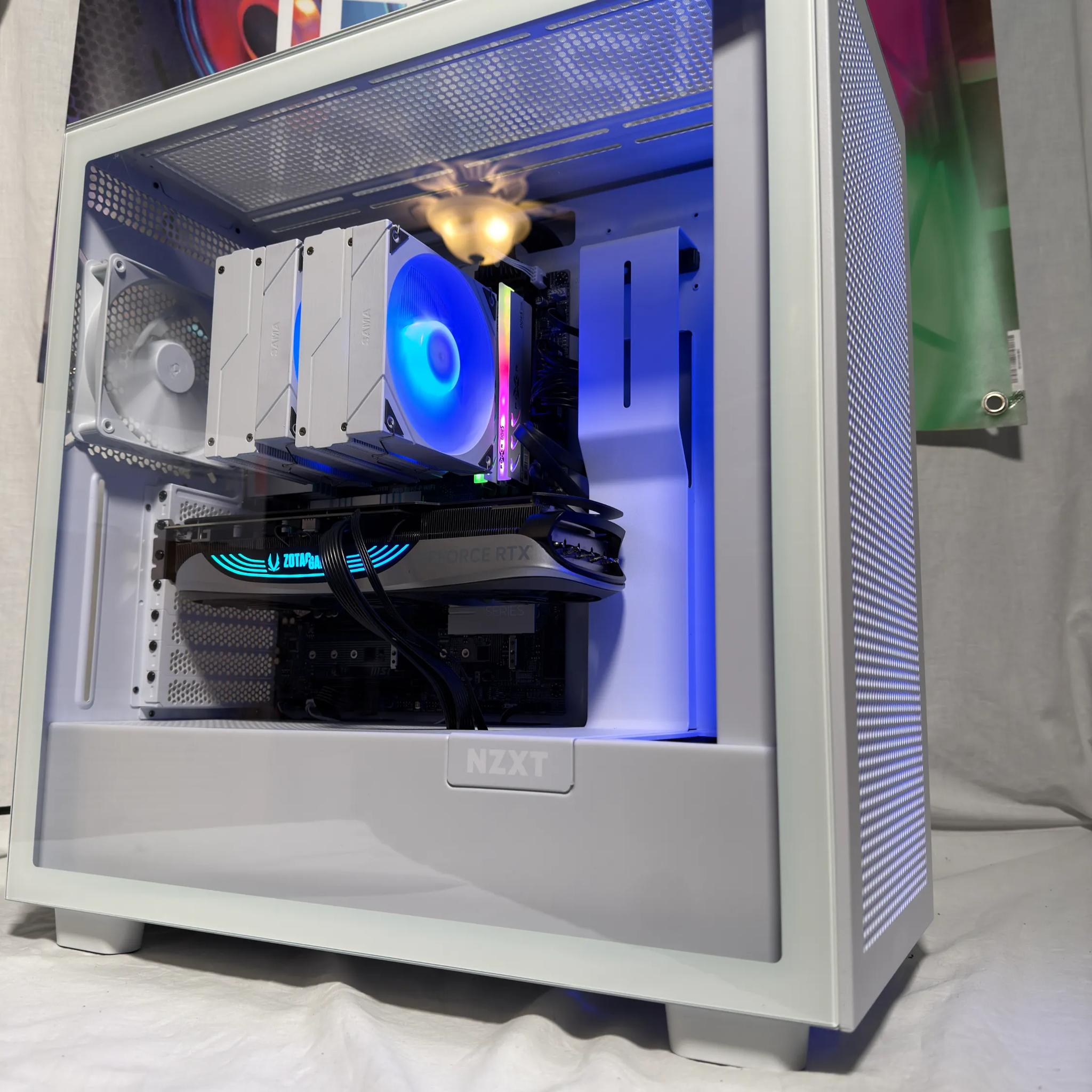 Intel Core Ultra 7 265k, Zotac RTX 4070TI Gaming PC