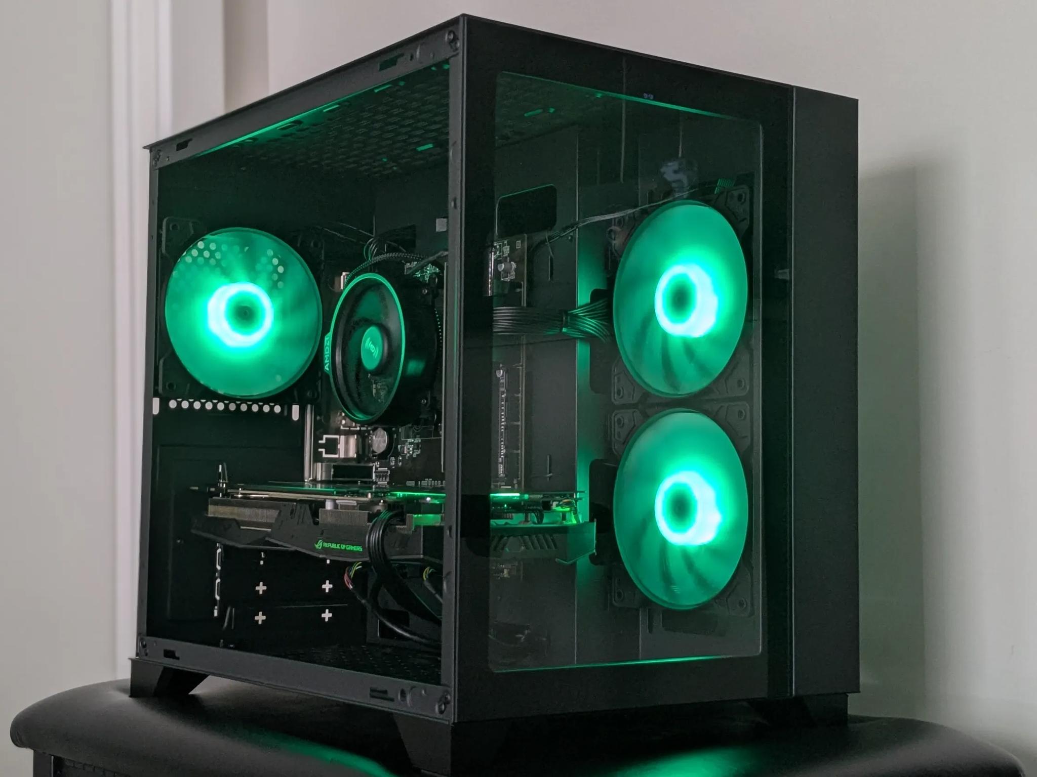 !SALE! Mjölnir | Nvidia GTX 1070 8GB | Ryzen 5 2600 | 1000GB SSD | 16GB RAM | WIFI | ARGB Gaming PC