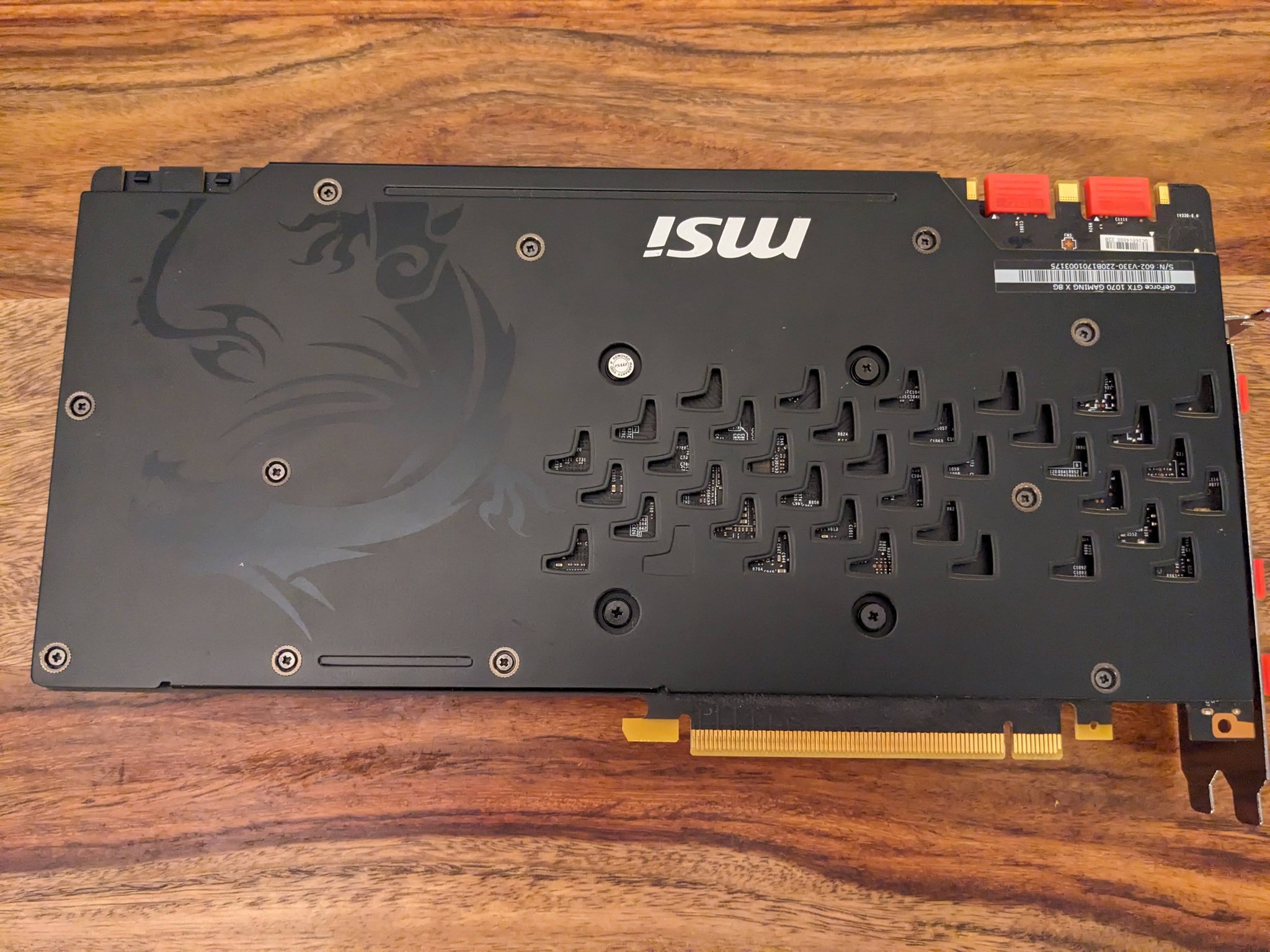 MSI GeForce GTX 1070 GAMING X 8G