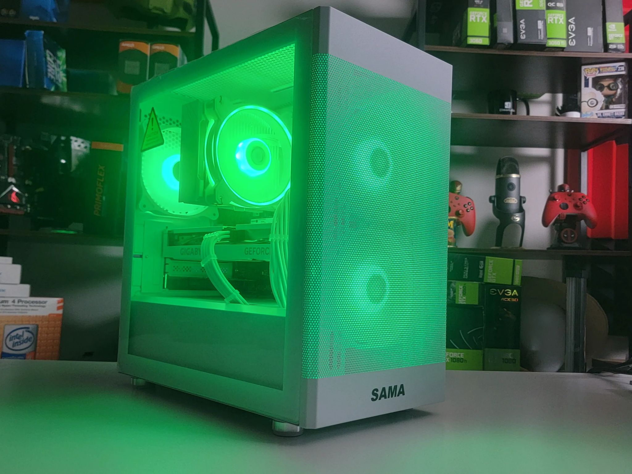 Whiteout RGB Gaming PC – Ryzen 5 7600X, RTX 4060, 32GB DDR5, 1TB NVMe ⚡️