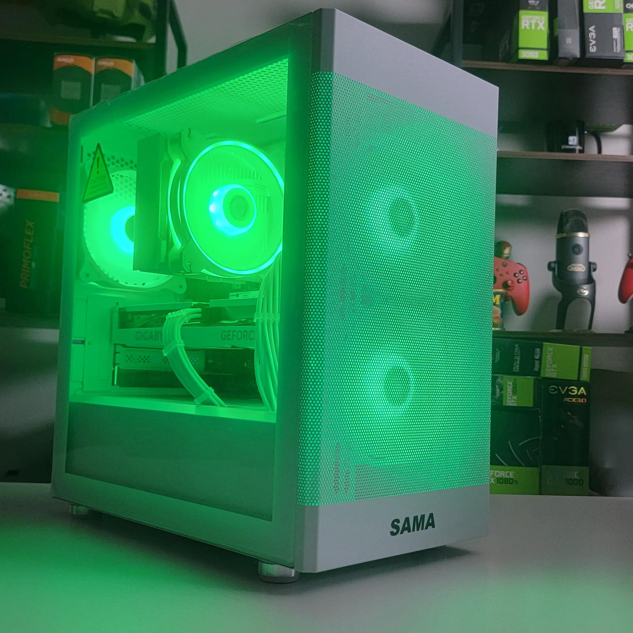 Whiteout RGB Gaming PC – Ryzen 5 7600X, RTX 4060, 32GB DDR5, 1TB NVMe ⚡️