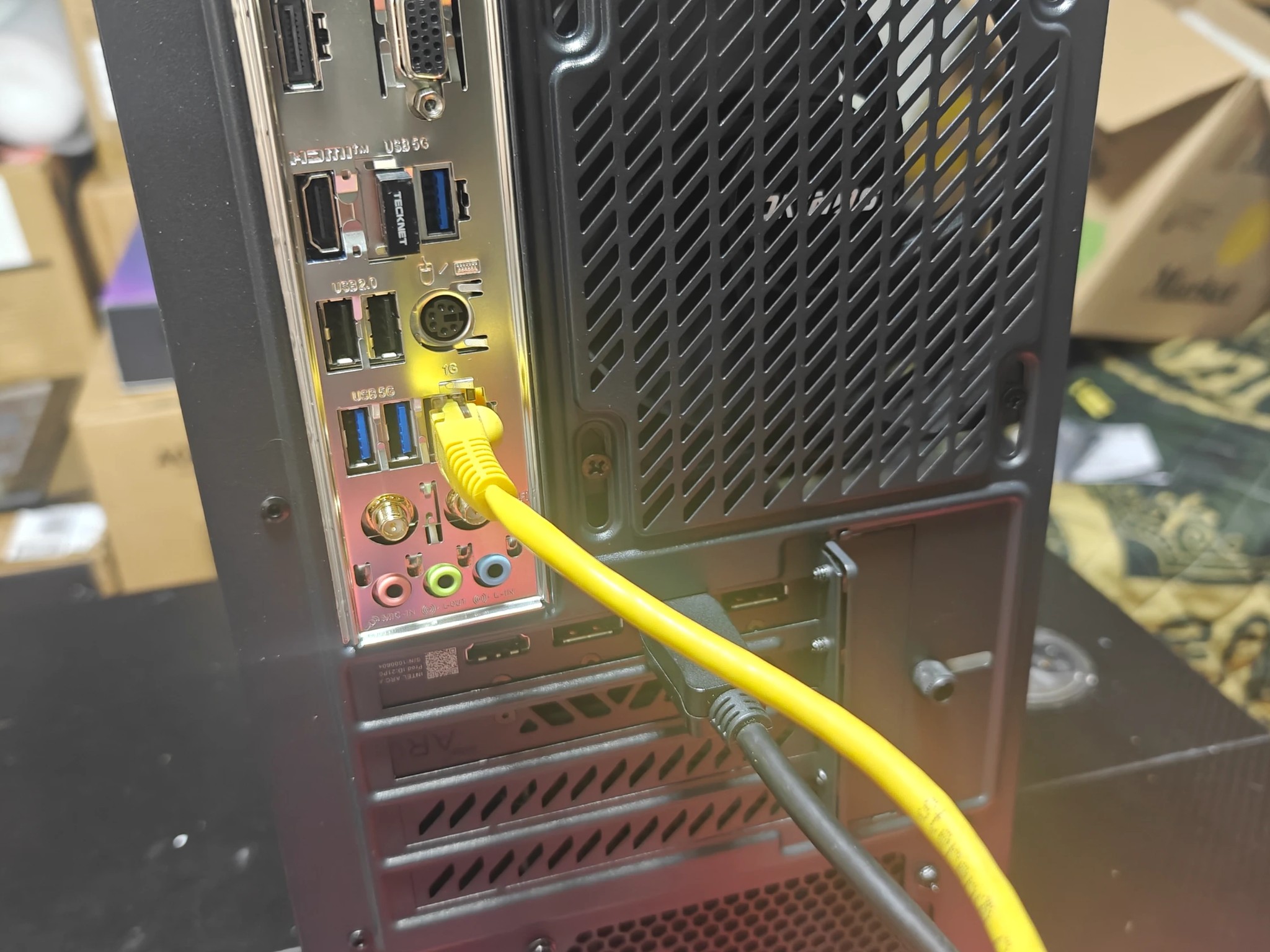 GAMING PC|AMD RYZEN5 5500|INTEL ARC A750 8GB|32GB DDR4 3200|1.5TB NVME SATA SSD|WINDOWS 11 HOME