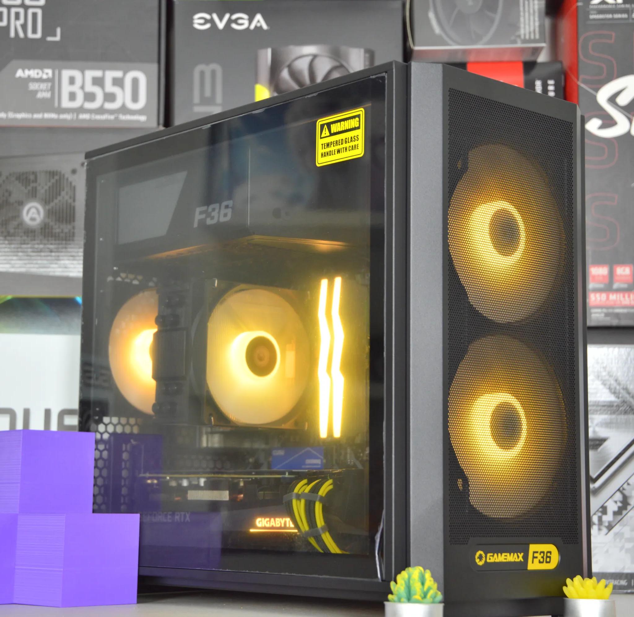 ☀️☀️| RTX 3070 8GB | RYZEN 5 5600X | 16GB DDR4 RGB RAM | 1TB NVME SSD | Solar Flare 2.0 |