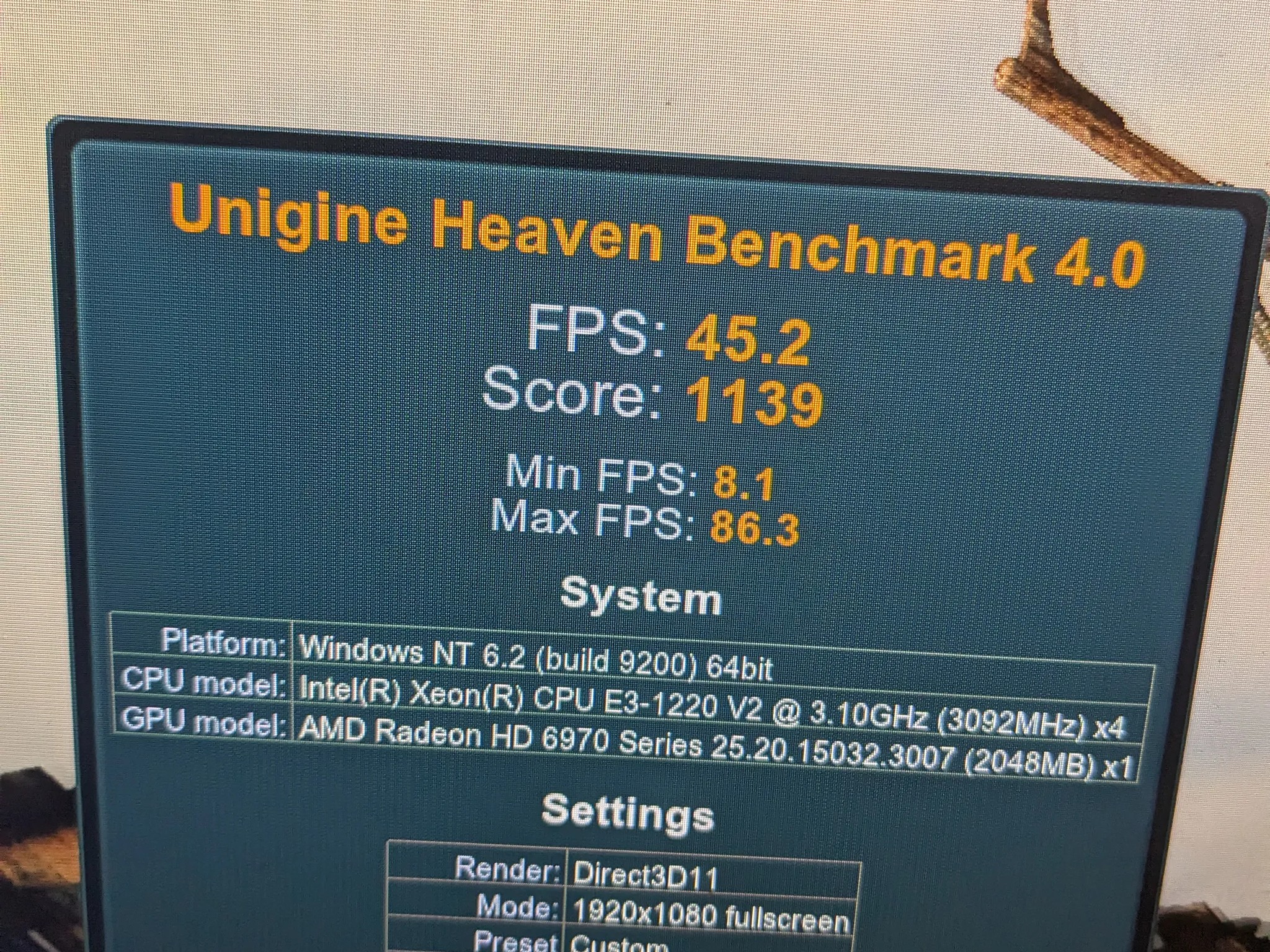 FREE SHIP|| "Collapsed Sun"|| Xeon 1220v2 (same as i5-3450), 16GB RAM, HD 6970 2GB, 480GB SSD, Win10