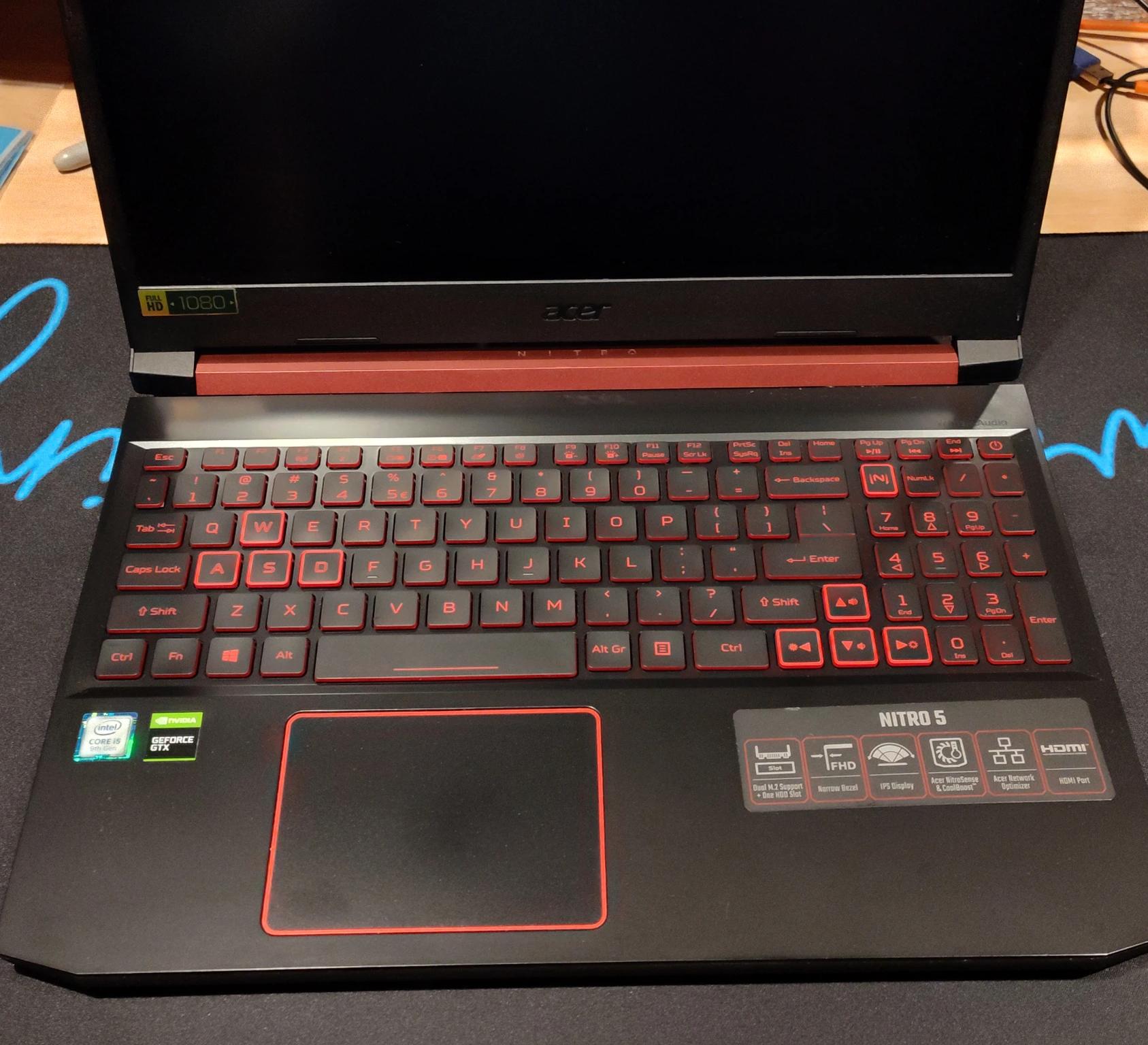 Acer Nitro 5 | Gaming Laptop | Intel i5 | GTX 1650 | 16GB Memory | 2TB Storage | 1080p