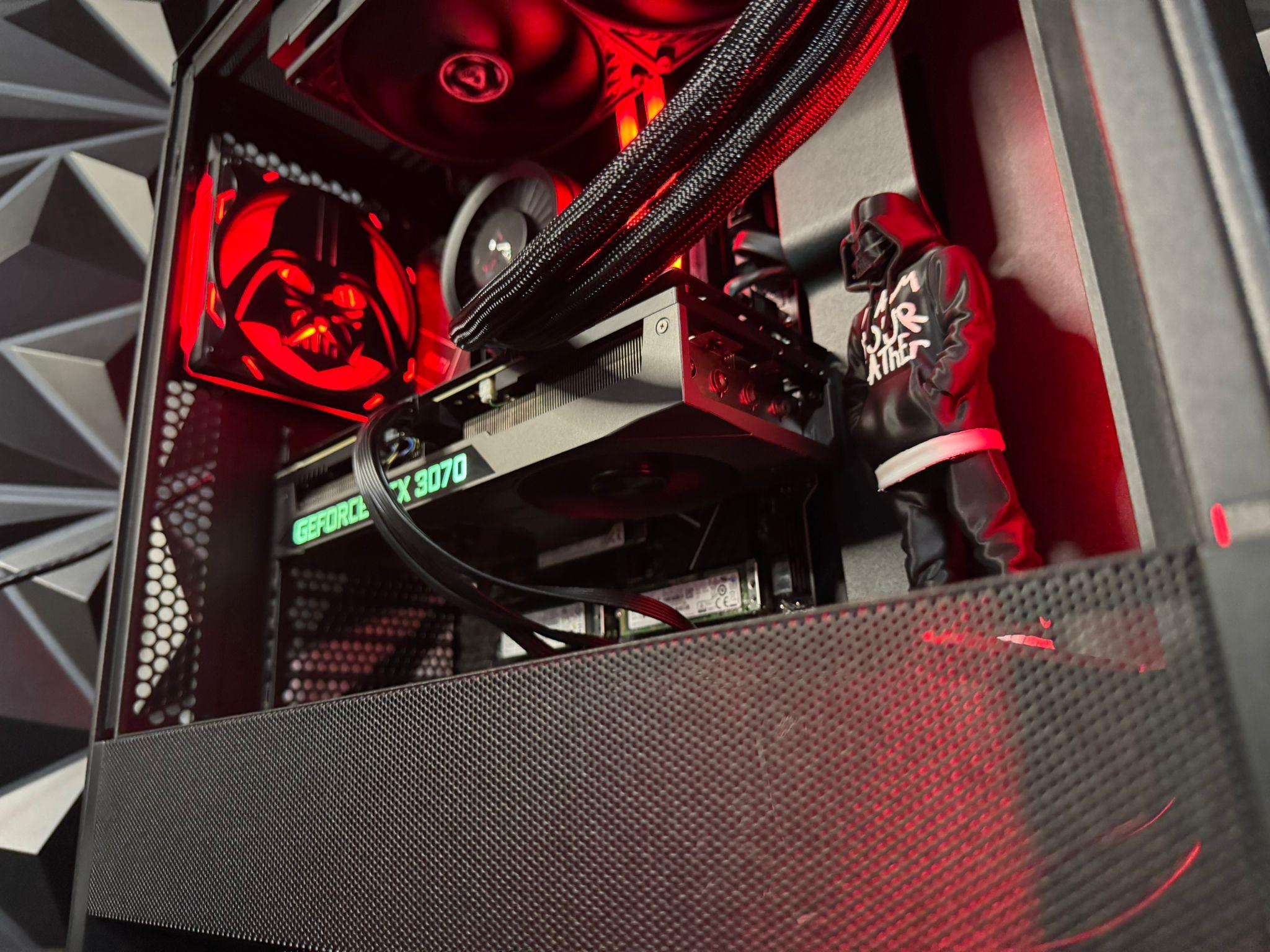 🖤🌑 The Sith Daddy 🌑🖤 i7 12700K| RTX 3070 | 32 GB DDR4| 2.75 TB NVMe