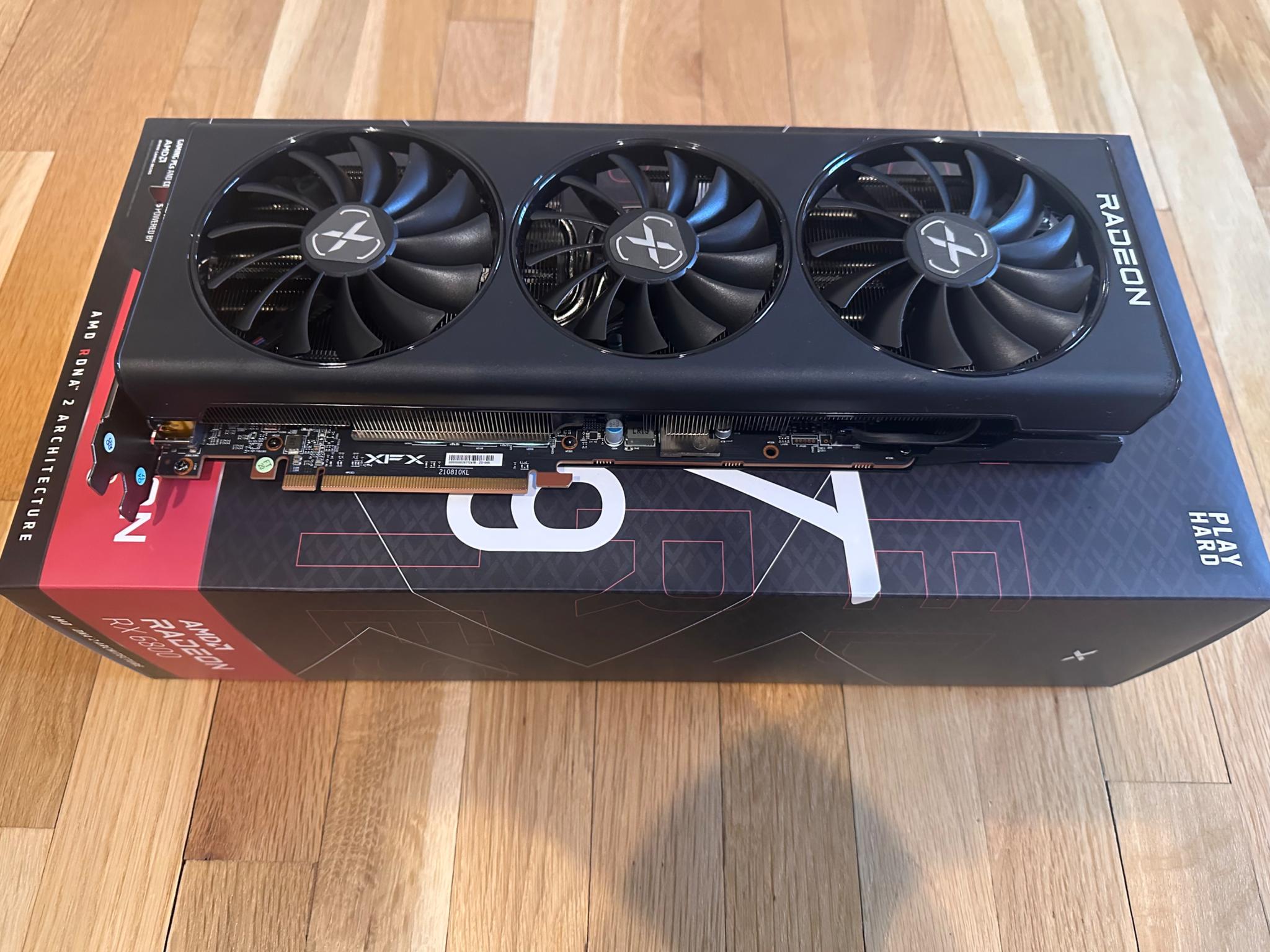 RX 6800 - XFX SWFT319 Speedster 16GB