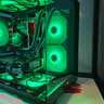 Dark Side Liquid cooled RIG Intel inte 14 Core / 32GB DDR4 / 1TB SSD / RTX 4060 TI