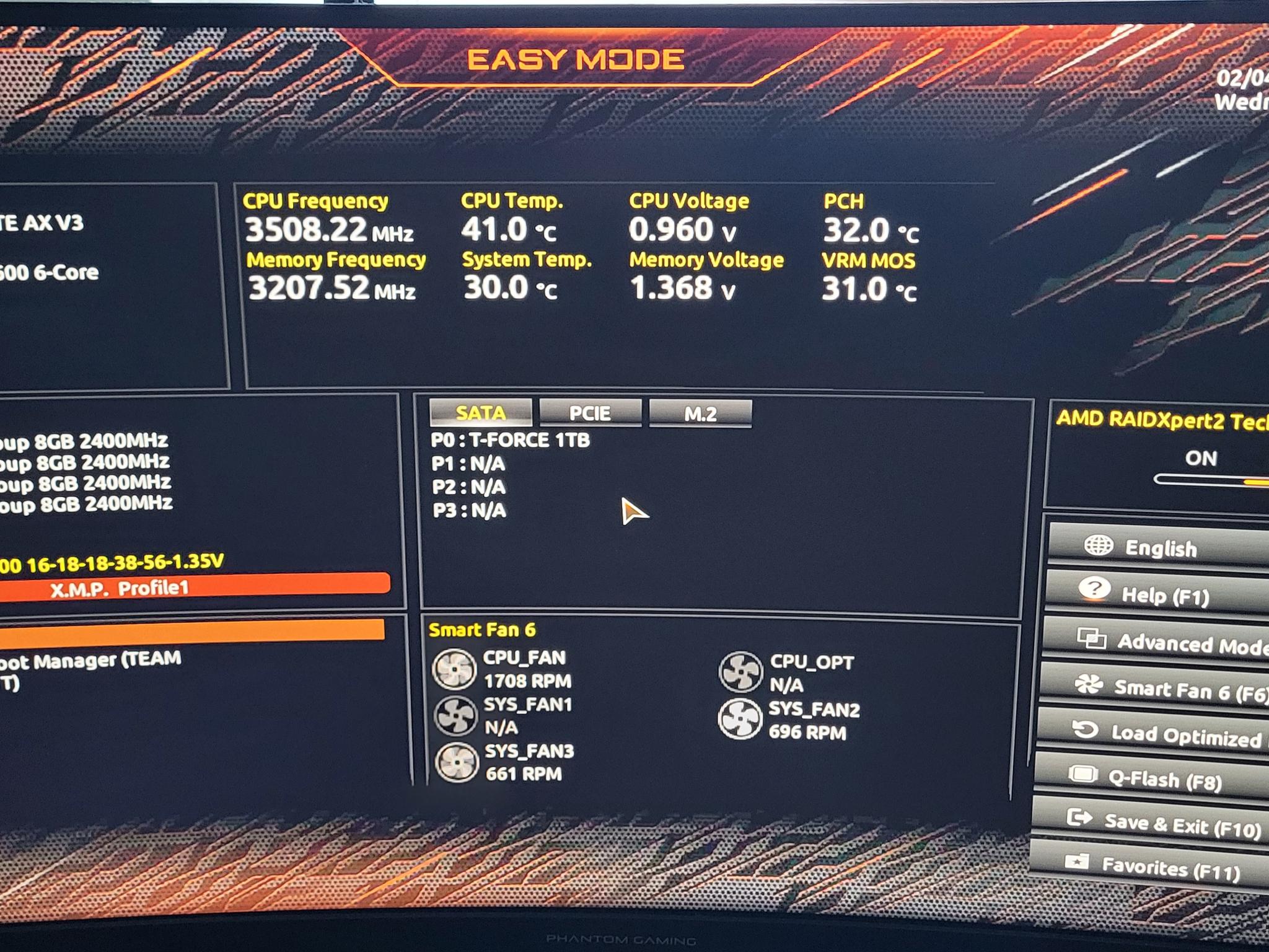 ATX, AMD Ryzen 5600, AMD Radeon 6600, 32GB RAM Used PC- Good Condition