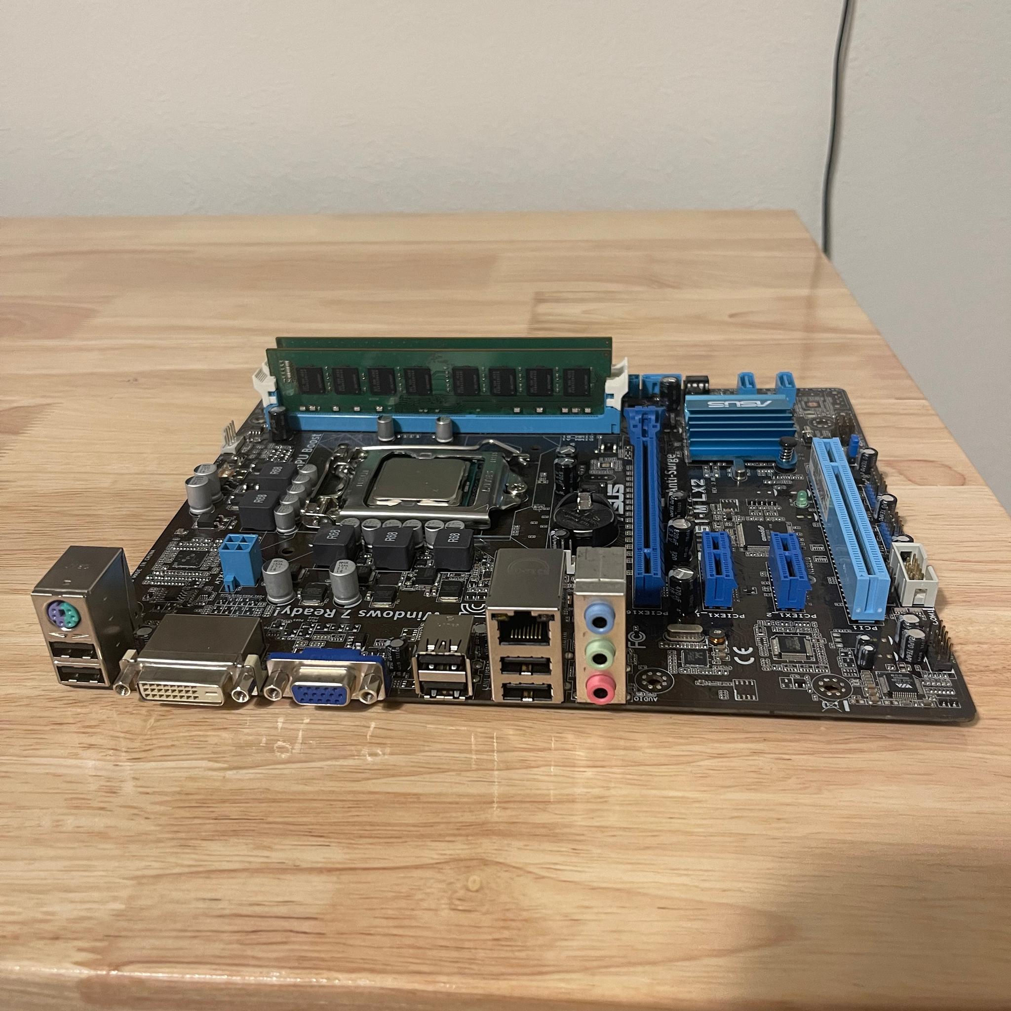 ASUS P8H61-M+i7-2600K+16GB Ram