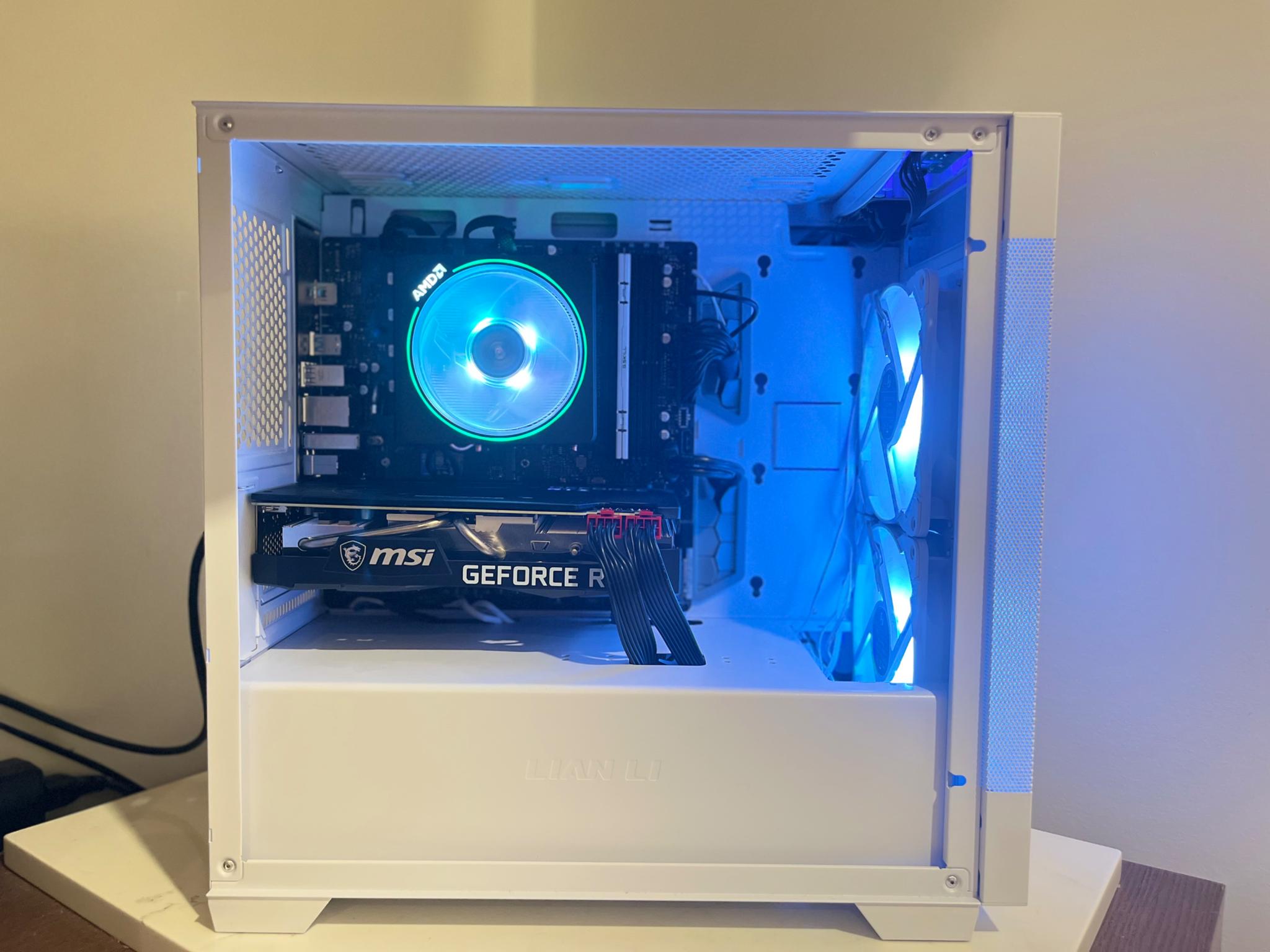 Ryzen 7 7700 | RTX 3060 Ti  |1080/1440p BEAST ⚪️🐺Gaming/Creator Pc