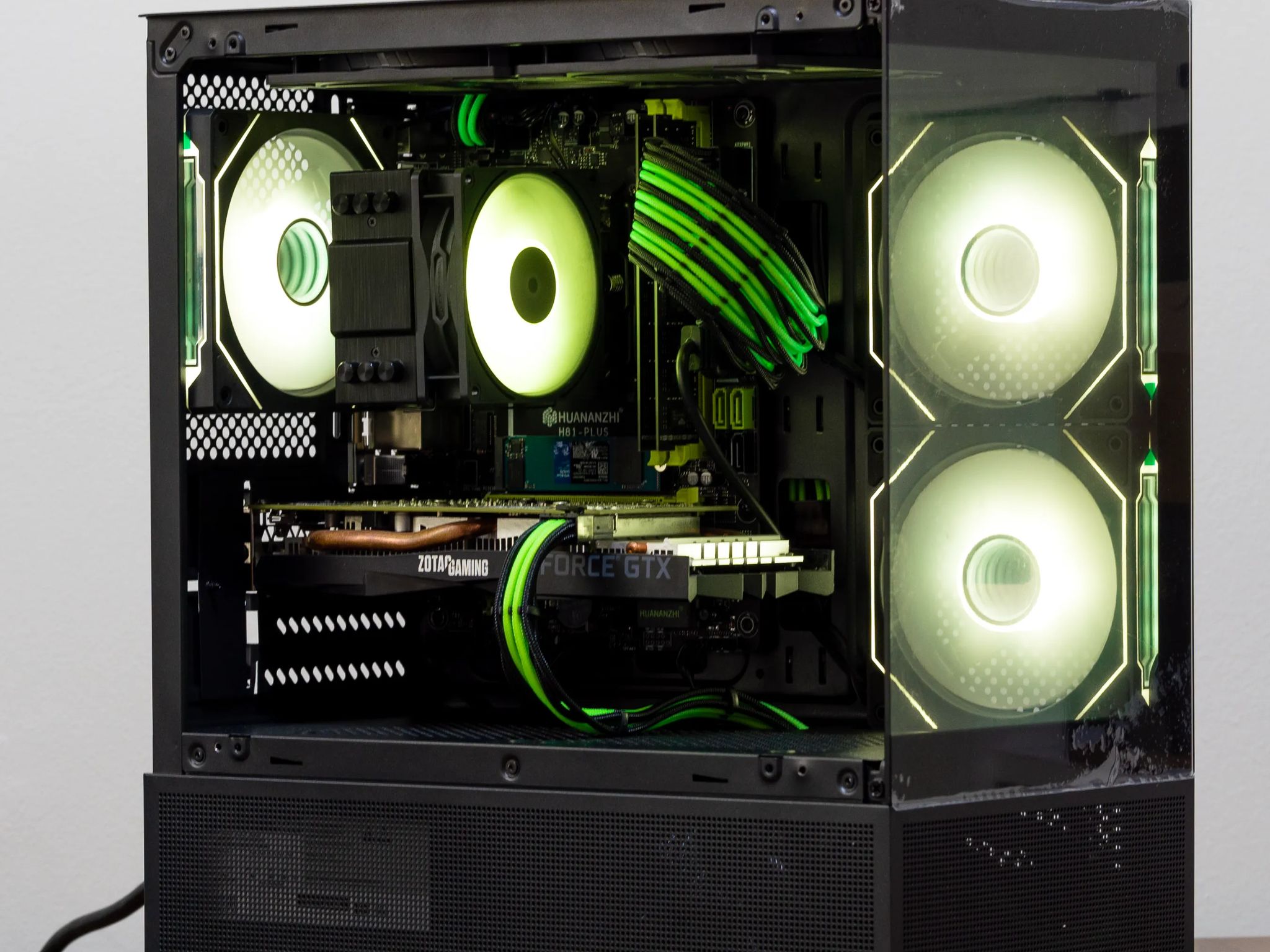🟩Poison🟩 Intel i7| NVIDIA GTX1660| 16GB RAM| 512GB M.2 SSD| RGB| WiFi| Budget 1080p Gaming PC