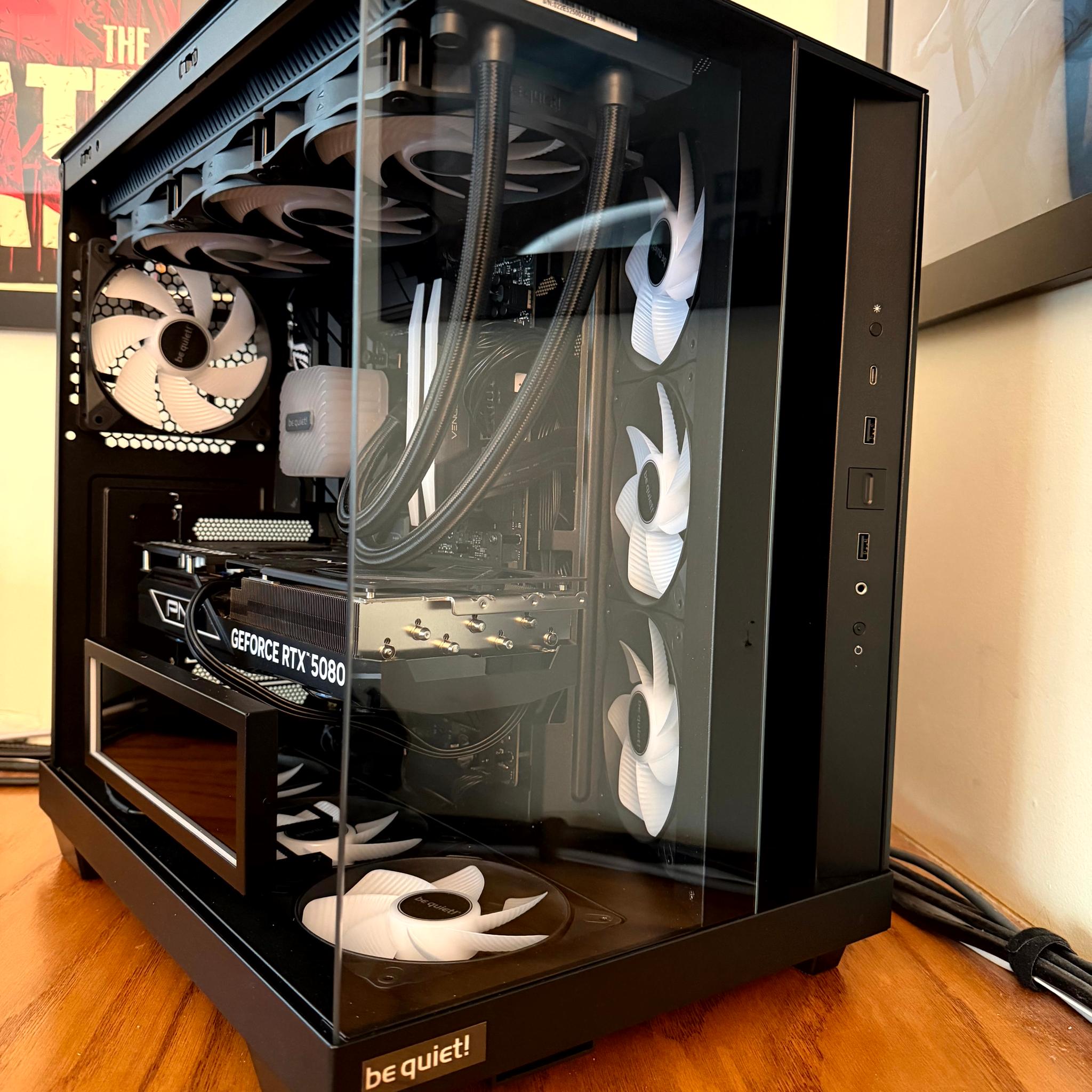 Event Horizon - RTX 5080 OC • Ryzen 7 9850X3D • 2TB Gen5 NVMe • 1000W Platinum PSU • New AM5 Build