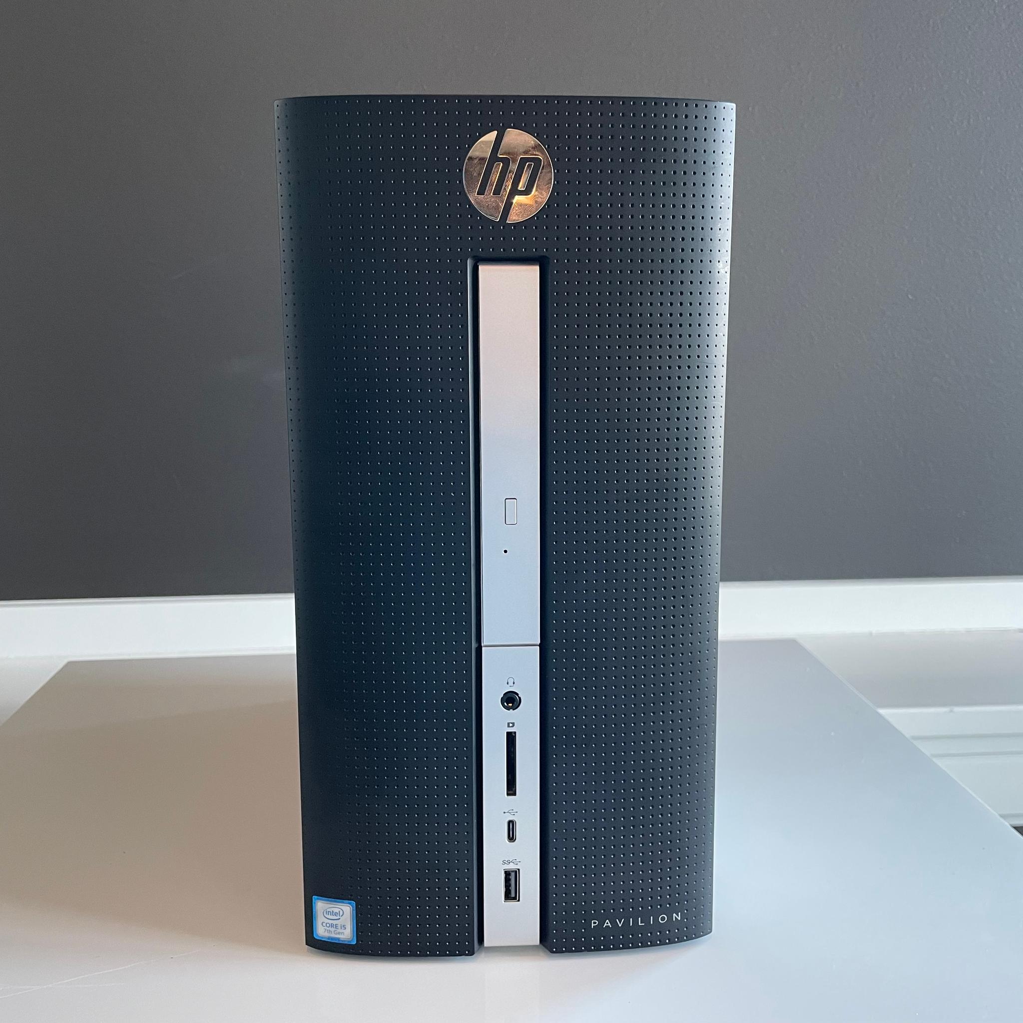 HP Pavilion Budget Gaming PC! i5-7600 12GB RAM Radeon RX560 4GB 256SSD