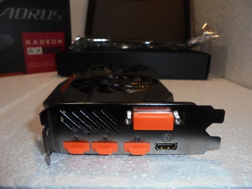 Gigabyte Aorus Radeon RX570 4G Very Clean Like New Open Box condition