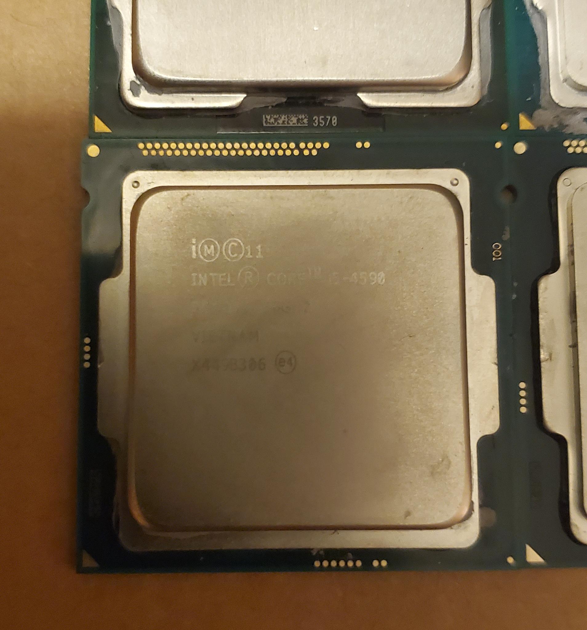 CPU BUNDLE INCL. I7 3770K I5 4590 I5 2500 I3 4130