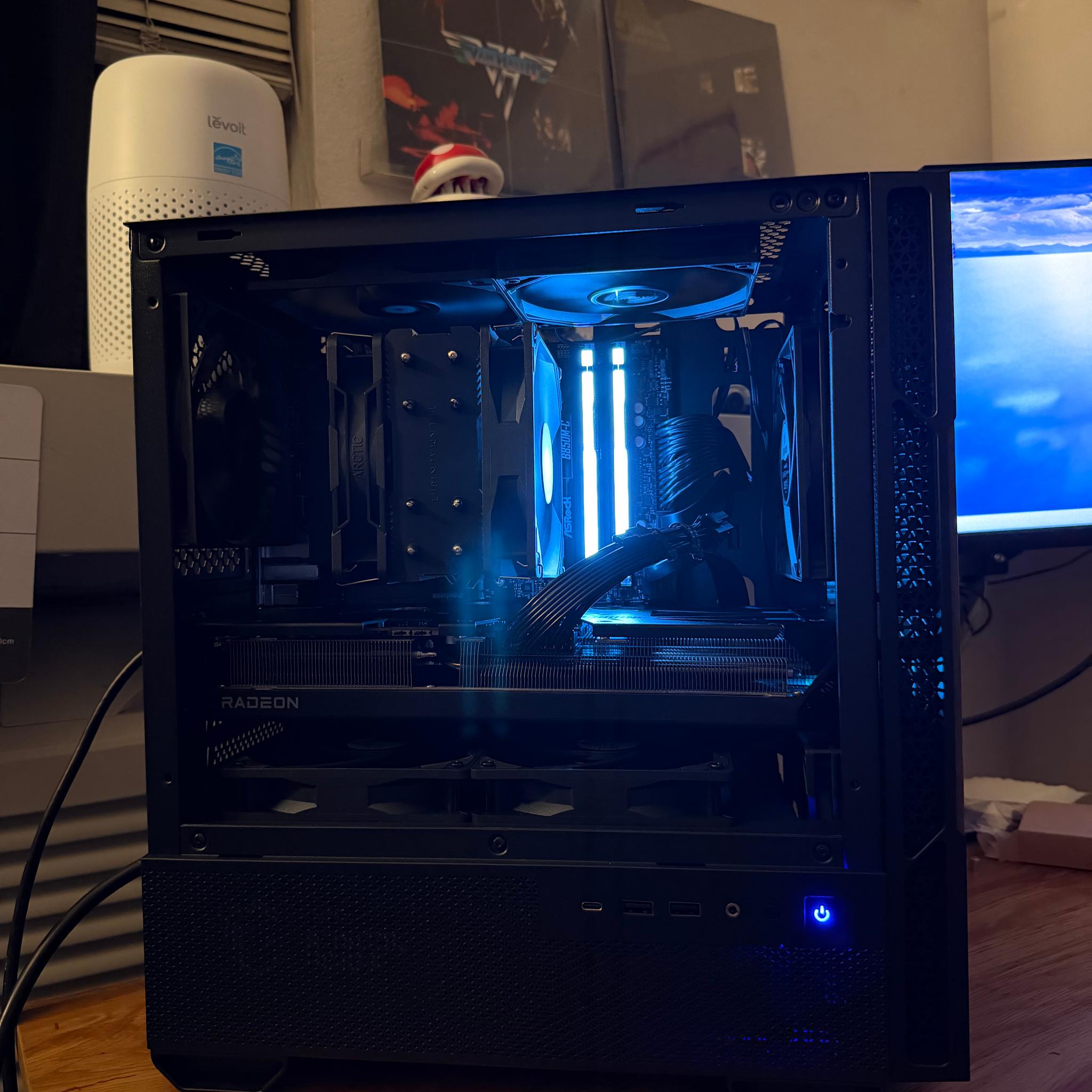 Ultimate AMD PC! 7600X3D + 9070XT 16GB + 2TB SSD + 32GB DDR5! | Free shipping!