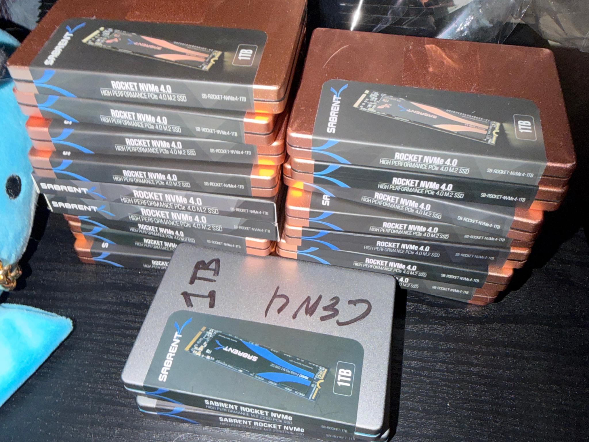 Sabrent Rocket 1TB SSD Tested Working Great