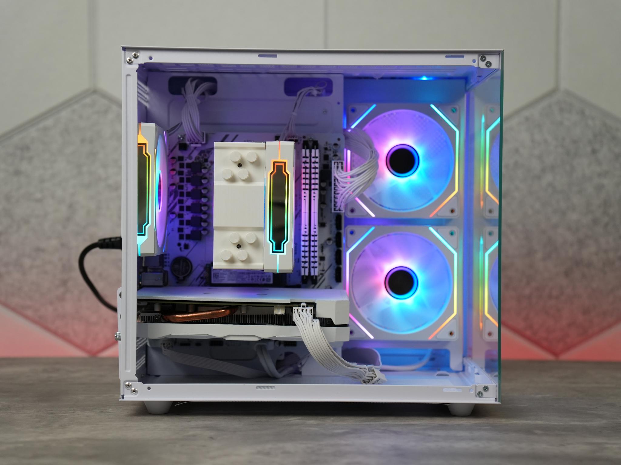 White out Gaming PC | RTX 2060 | RYZEN 7  | 16GB RAM | 512GB SSD | WINDOWS 11 | WIFI & BT