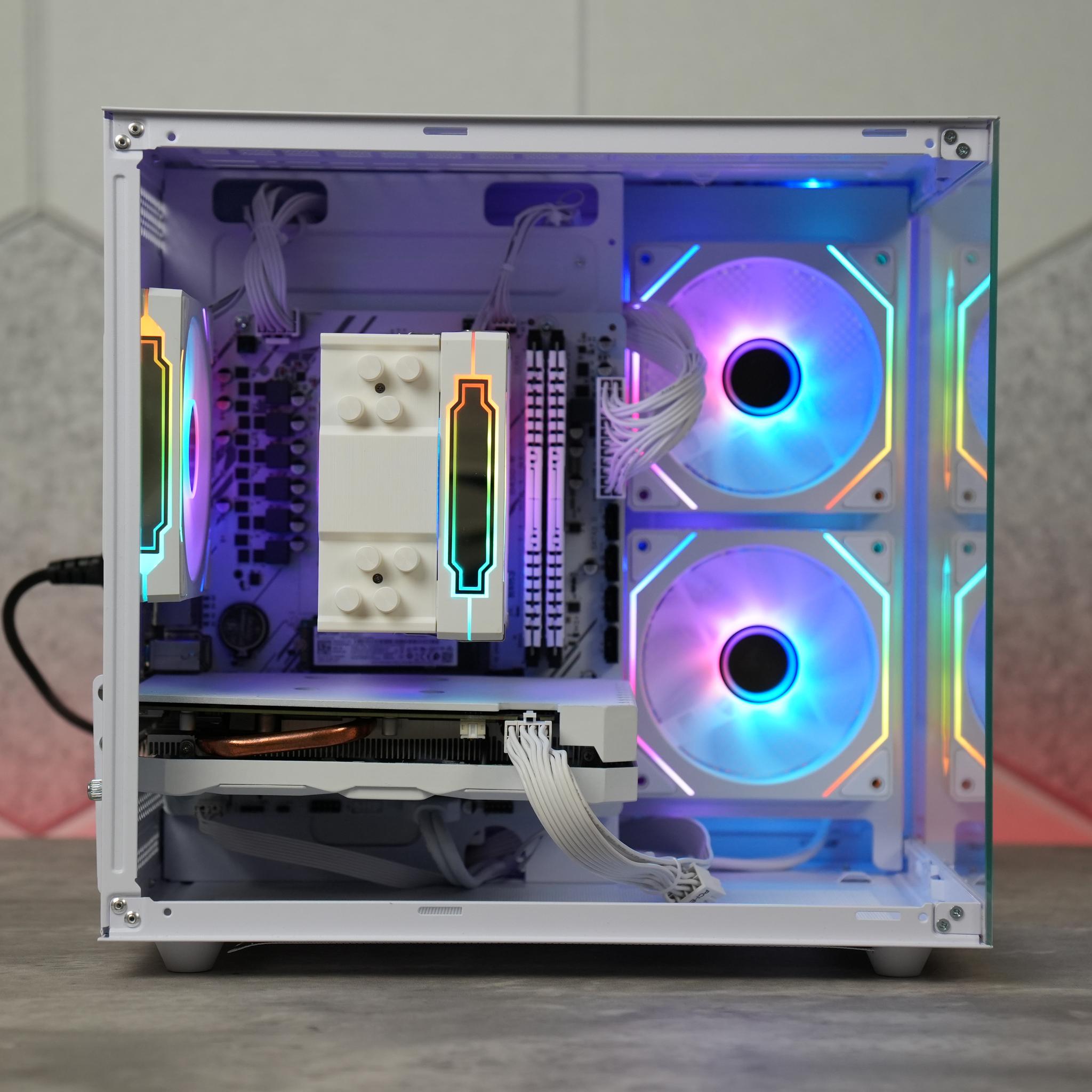 White out Gaming PC | RTX 2060 | RYZEN 7  | 16GB RAM | 512GB SSD | WINDOWS 11 | WIFI & BT