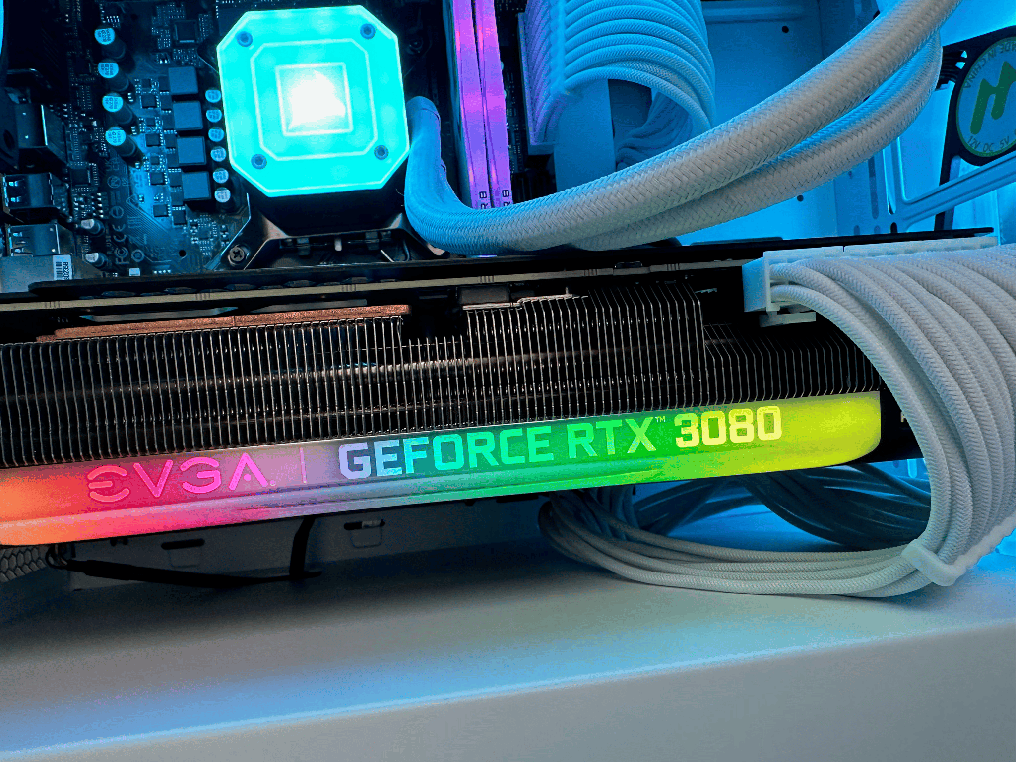 "Electro" RTX 3080 + 12400F, 16gb 3600mhz RAM, Custom Gaming PC