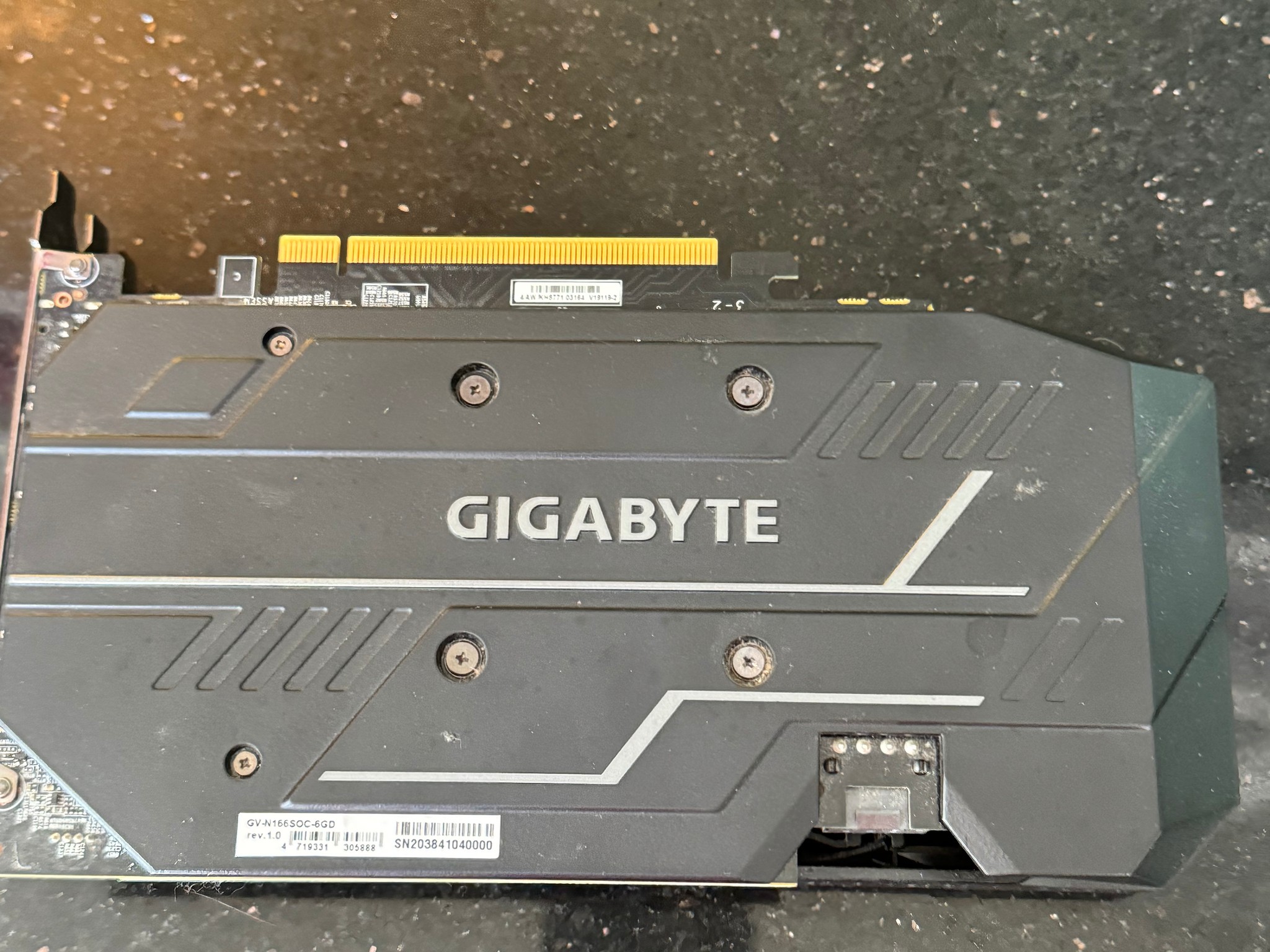 GTX 1660 SUPER 8gb (8 pin) CABLE NOT INCLUDED