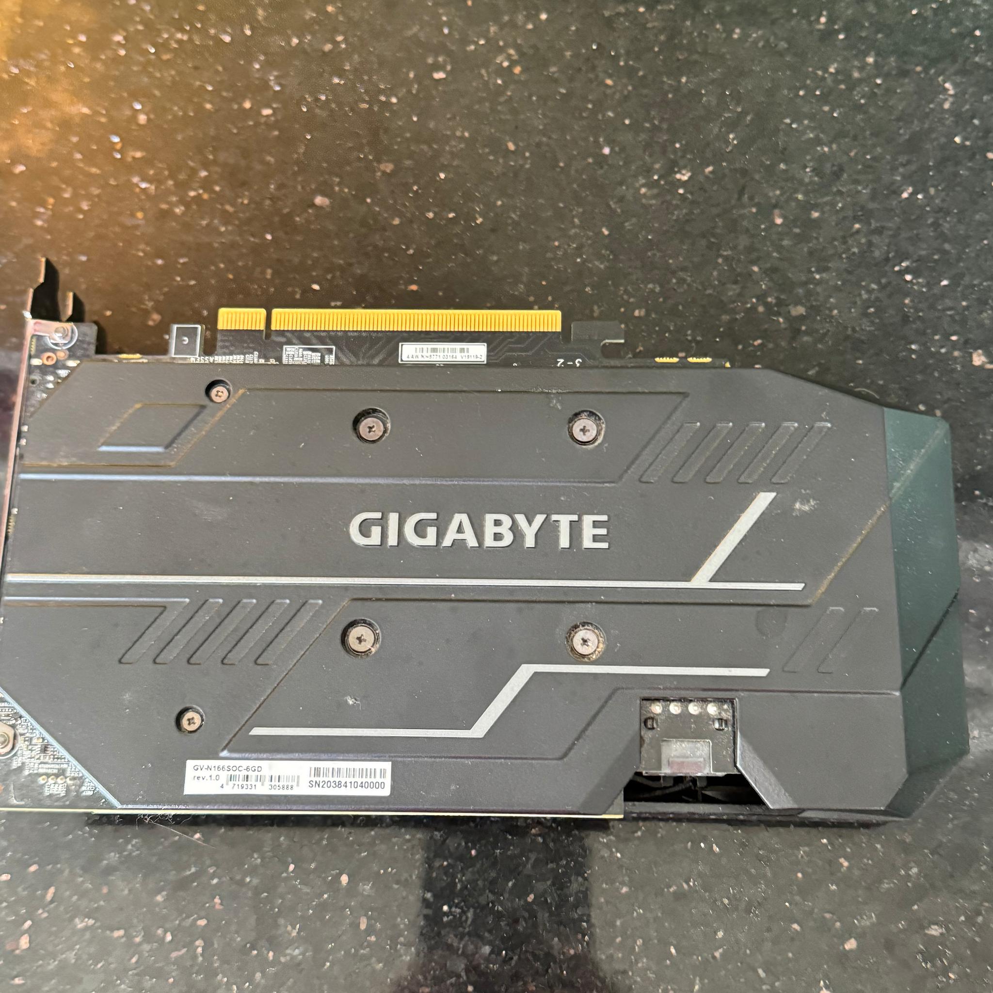 GTX 1660 SUPER 8gb (8 pin) CABLE NOT INCLUDED