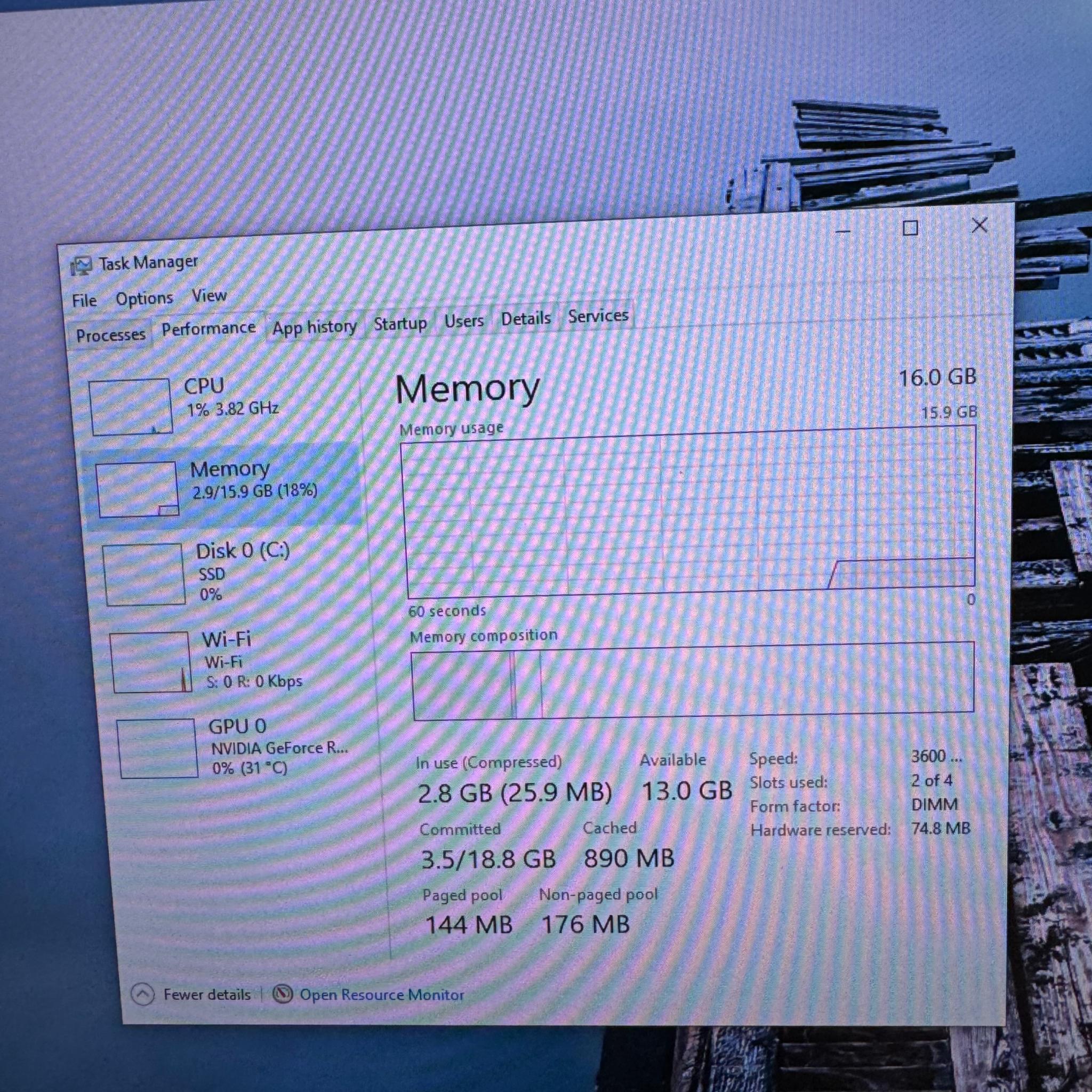 Gaming pc Rtx 3060 ti