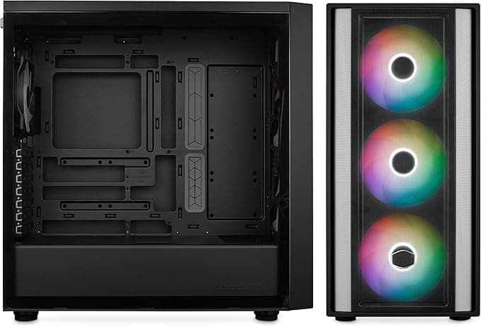 Cooler Master MasterBox 600 ATX Black Mid-Tower Computer Case