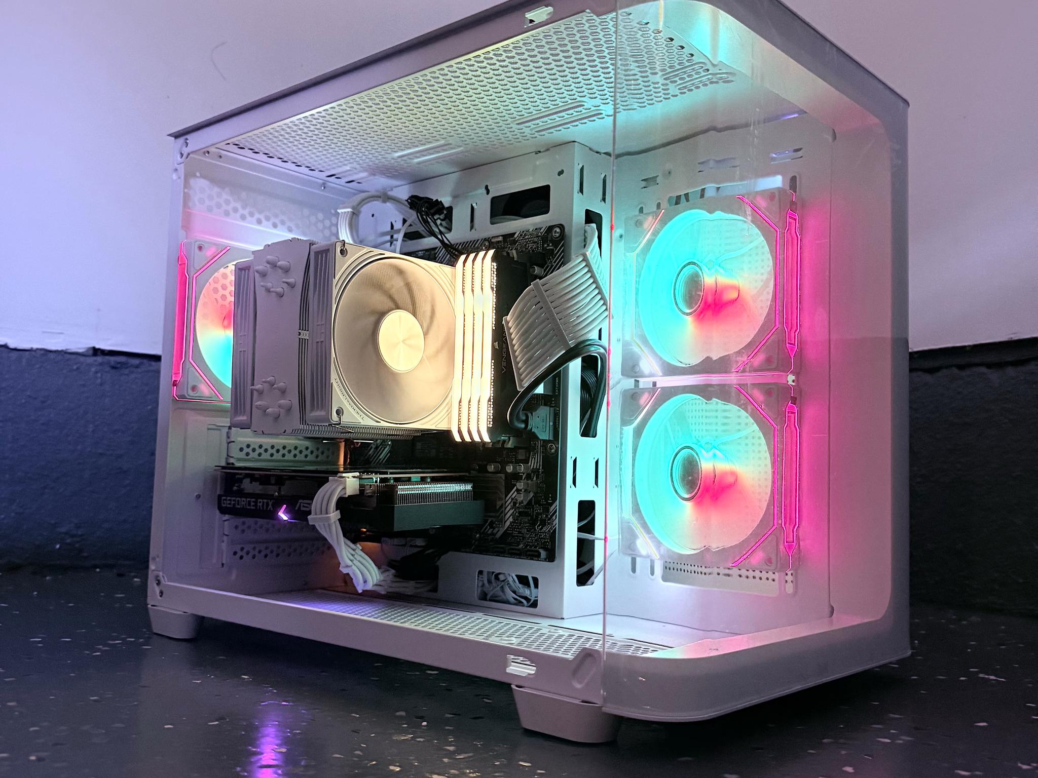 🌕"Moonlit Glacier"❄️ | 1440p Gaming | Ryzen 7 5800X | RTX 3060 12GB | 32GB Ram | 1TB+1GB Dram SSD