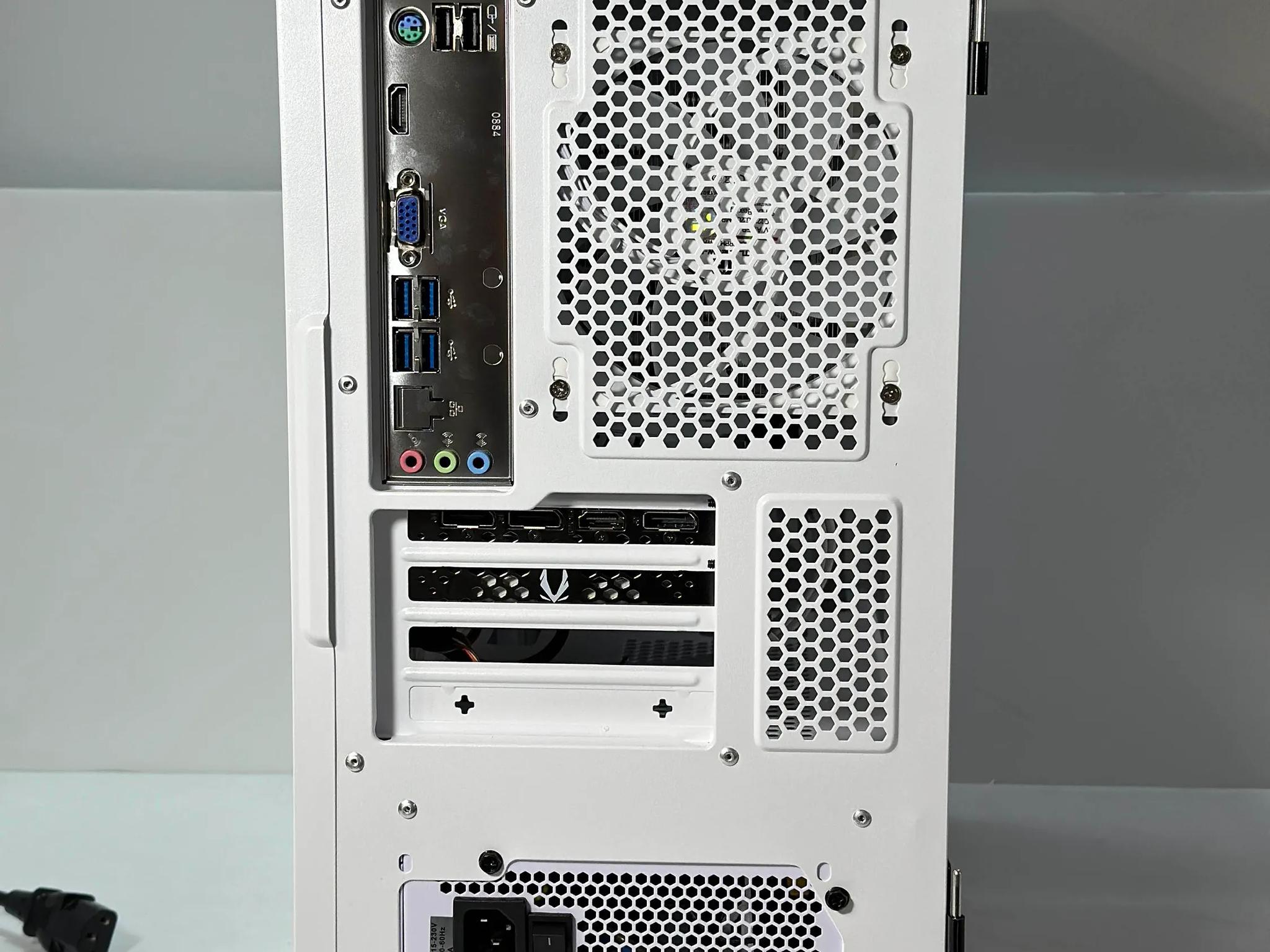 Intel i5-11500 | RTX 4060 | 16GB RAM | 1TB SSD | WIFI | Clean White Gaming PC