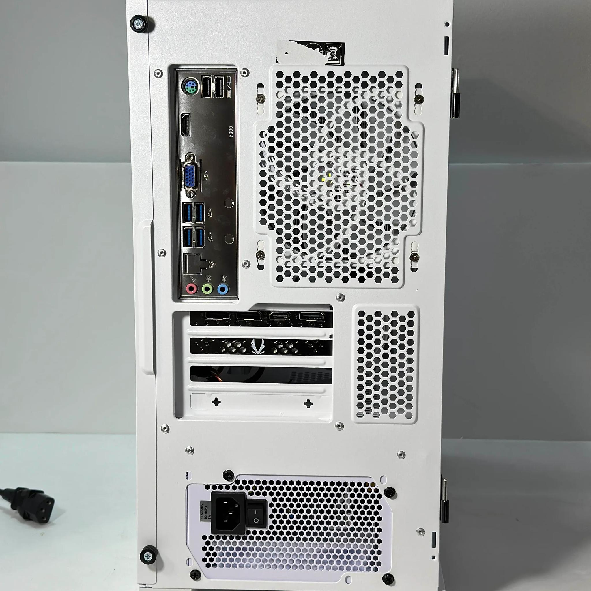 Intel i5-11500 | RTX 4060 | 16GB RAM | 1TB SSD | WIFI | Clean White Gaming PC