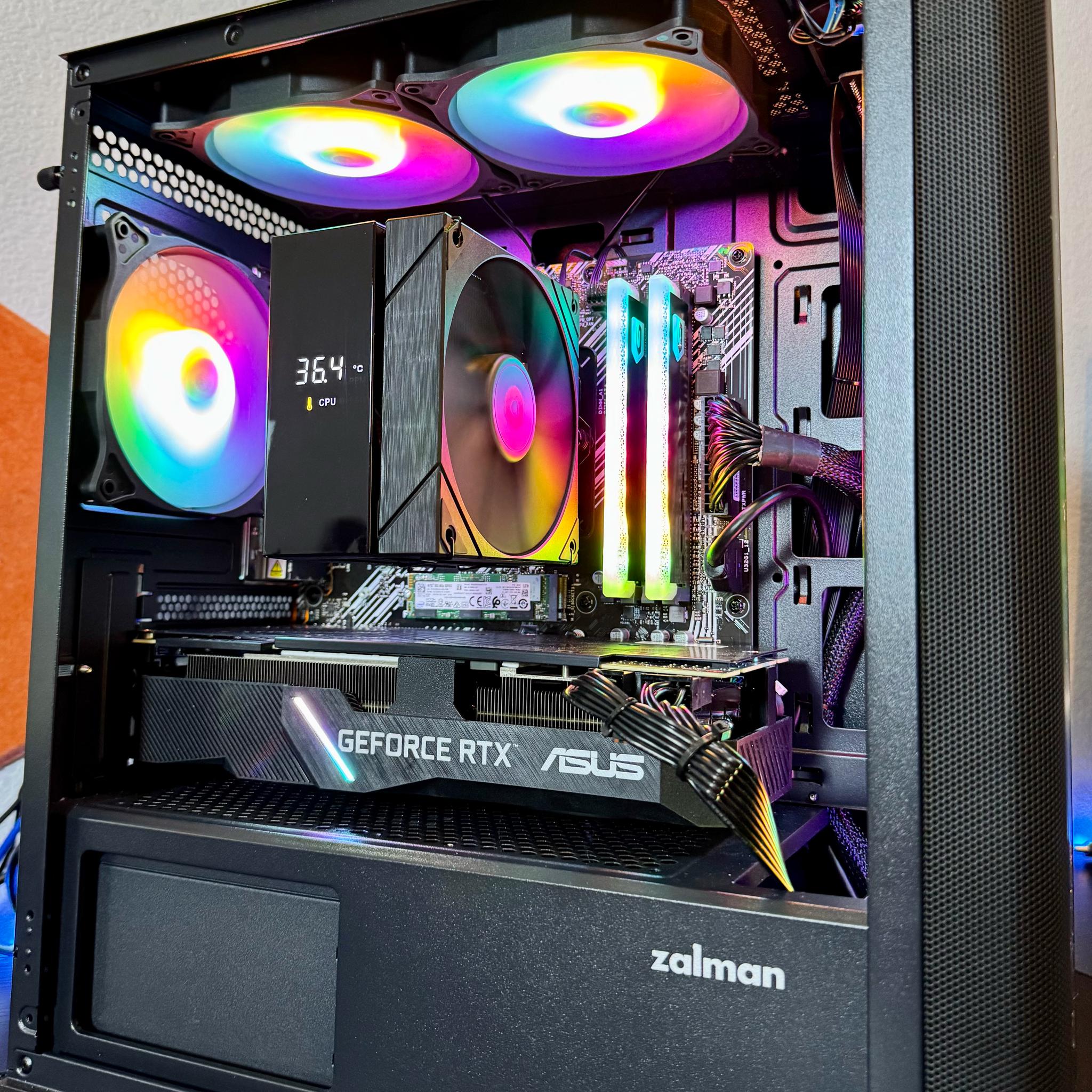 Ryzen 5 5500 + RTX 2080 Super Gaming PC Build