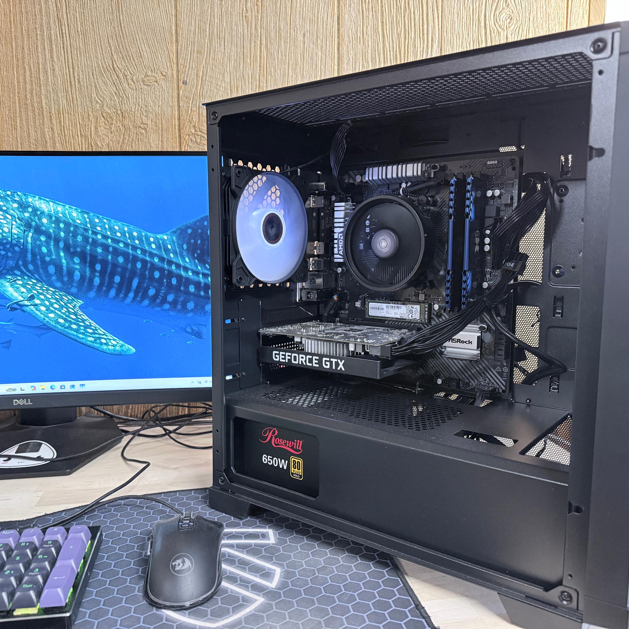 AMD 3500, 16GB DDR4 3200, 512GB NVME, GTX 1650 SUPER 4GB - Good Starter Computer!