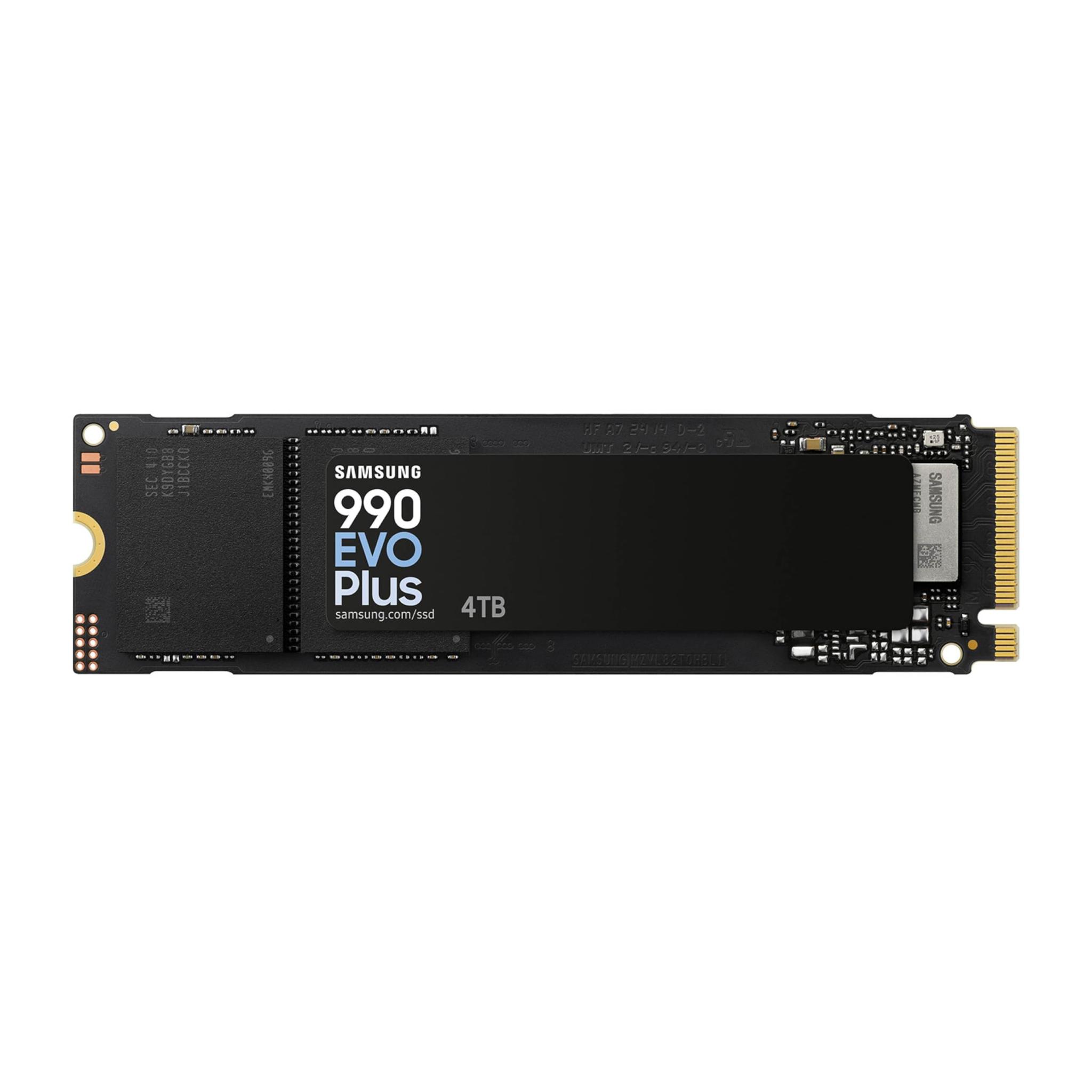 SAMSUNG 990 EVO Plus SSD 4TB PCIe Gen 4x4 | Gen 5x2 M.2 2280 Speeds Up-to 7,250 MB/s NVME High Cap